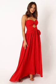 Petal and Pup USA DRESSES Danika Maxi Dress - Red
