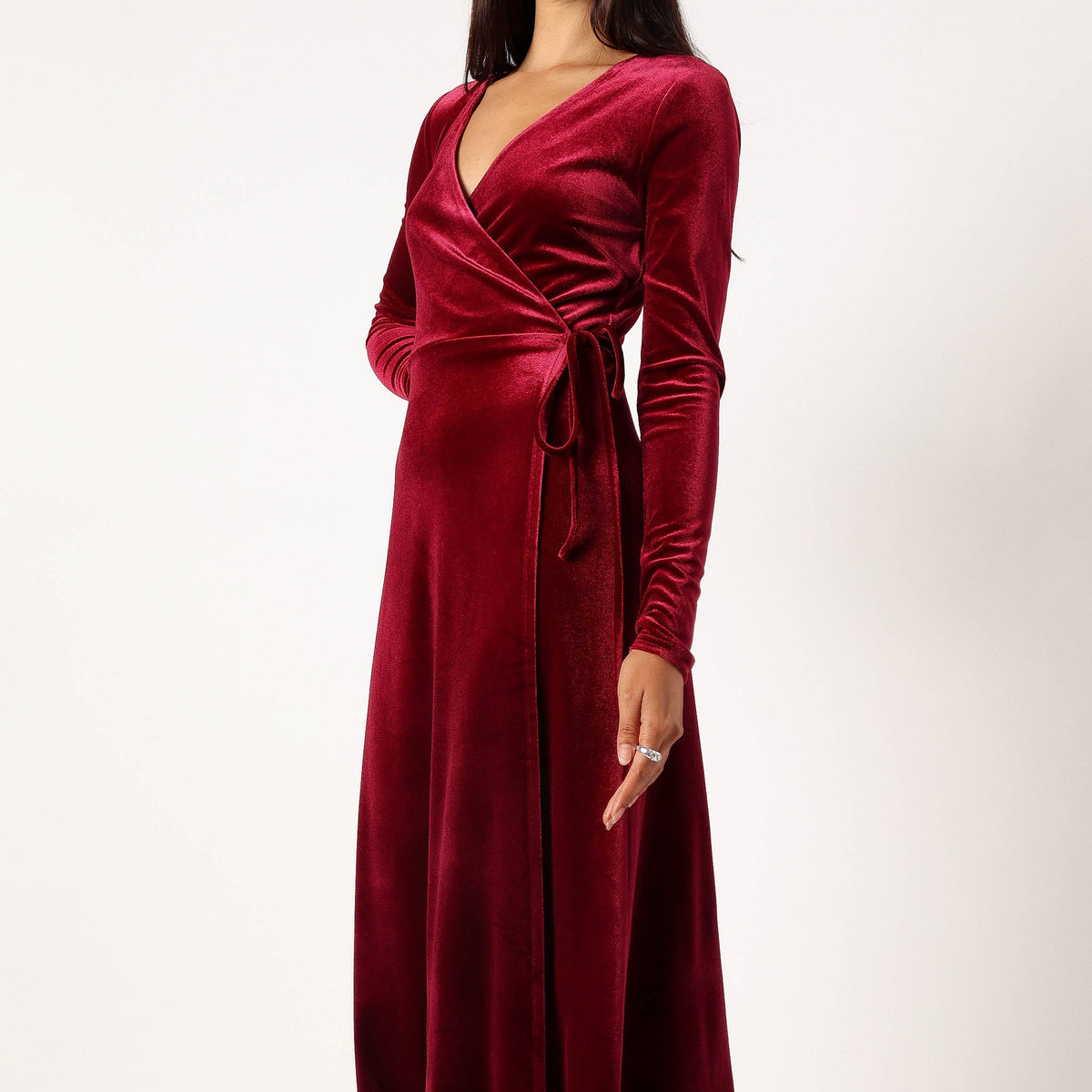 Petal and Pup Women's Darby Long Sleeve Midi Dress