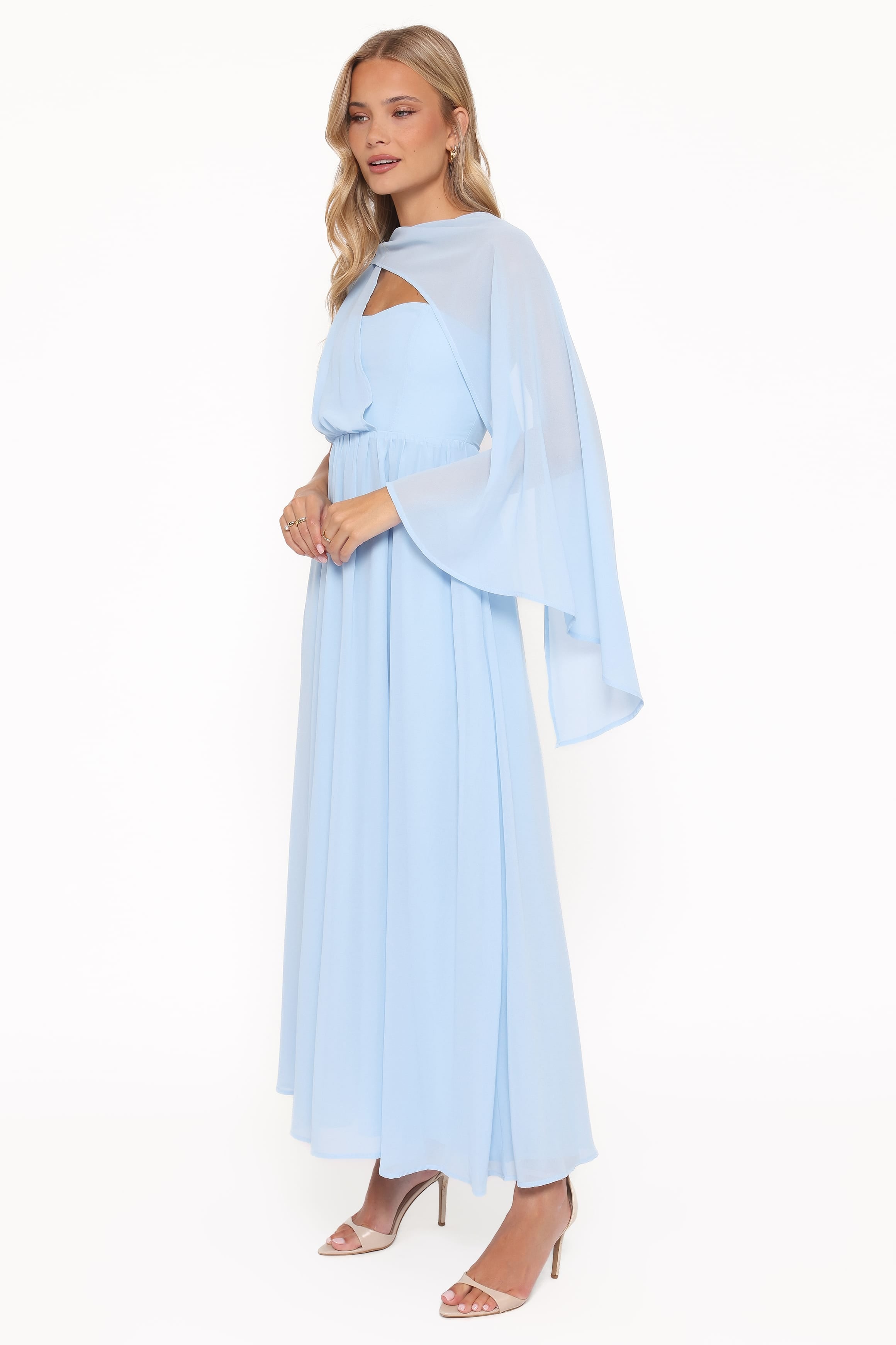 Petal and Pup Women's Darlee Maxi Dress - Cornflower Blue 8 Petal and Pup Women's Darlee Maxi Dress - Cornflower Blue 8