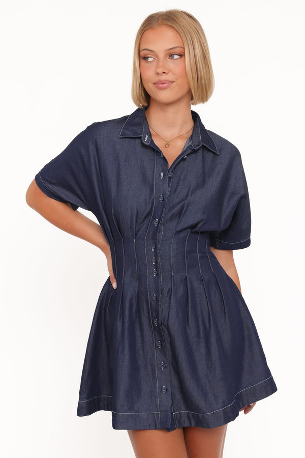 Eilis Short Sleeve Button Down Maxi Dress - Brown Stripe | Petal & Pup USA Eilis Short Sleeve Button Down Maxi Dress - Brown Stripe | Petal & Pup USA