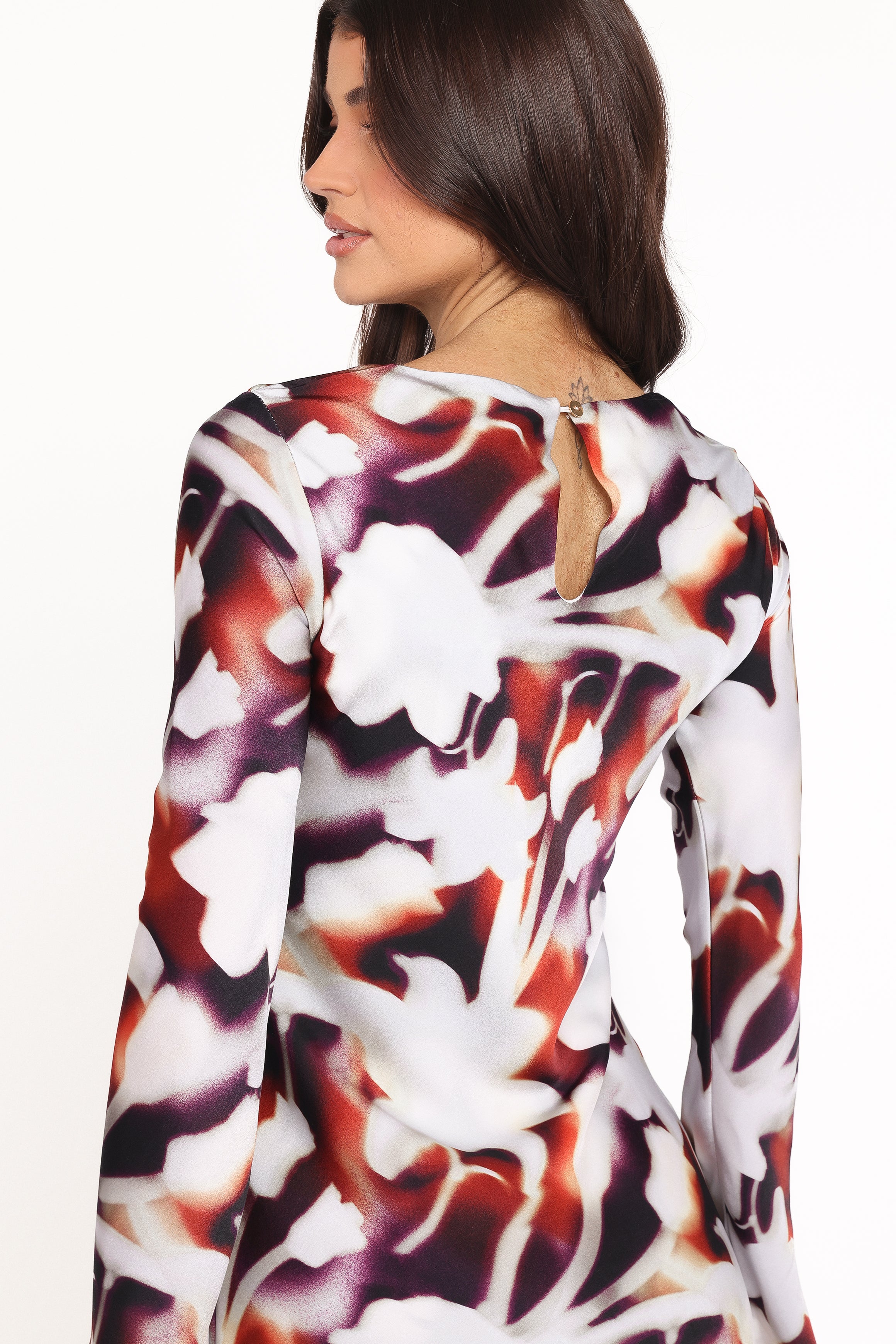 Petal and Pup USA DRESSES Deidre Maxi Dress - Blurred Floral