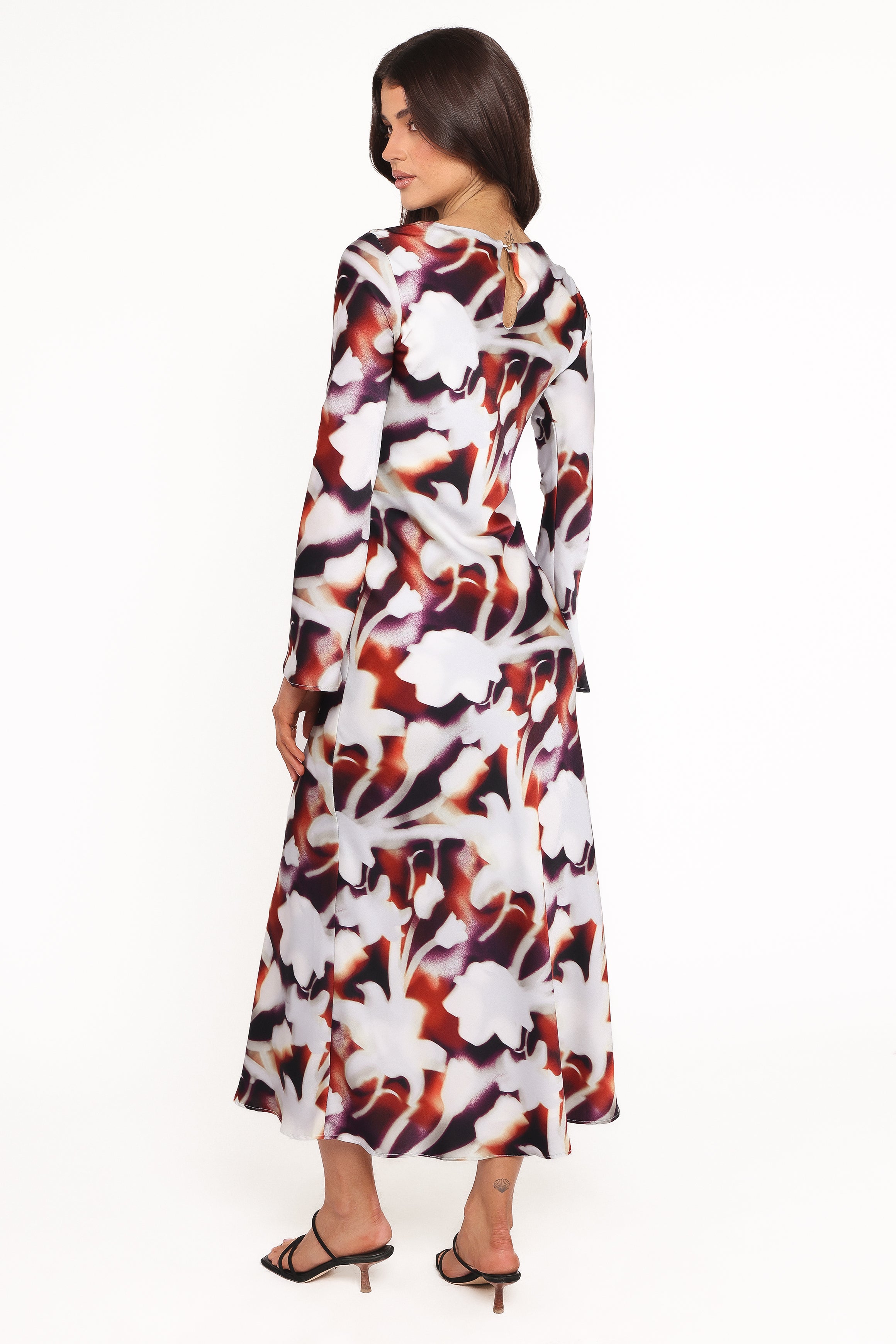 Petal and Pup USA DRESSES Deidre Maxi Dress - Blurred Floral