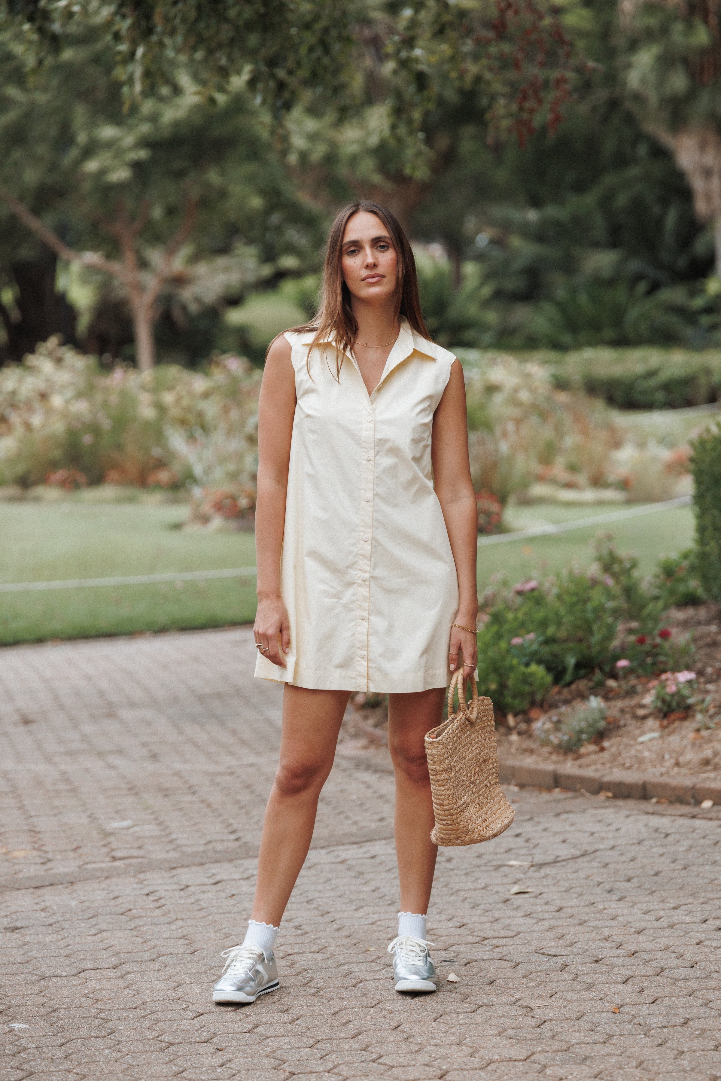 Petal and Pup USA DRESSES Deirdre Mini Dress - Yellow