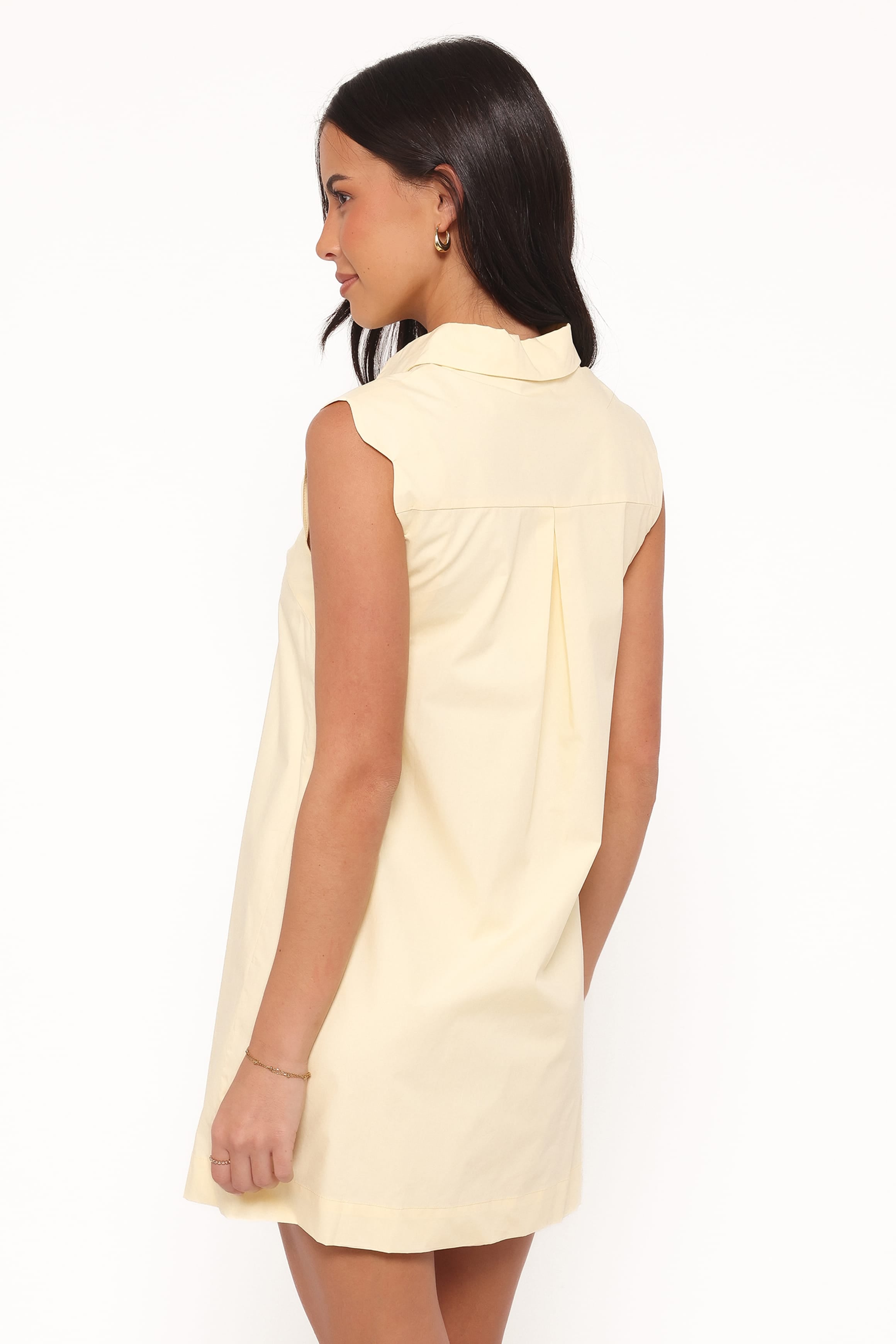 Petal and Pup USA DRESSES Deirdre Mini Dress - Yellow