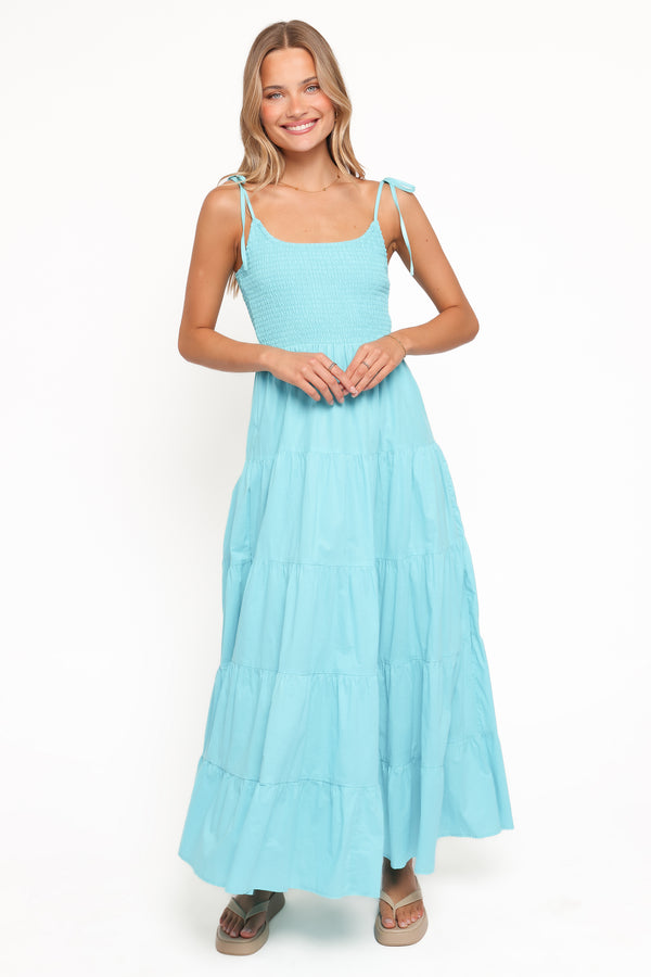 Petal and Pup USA DRESSES Delaware Maxi Dress - Blue