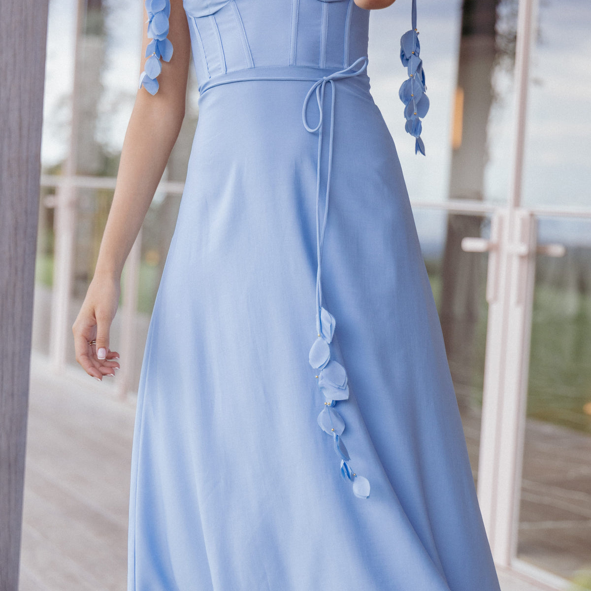 do+be blue dress Belina Dress-Baby Blue