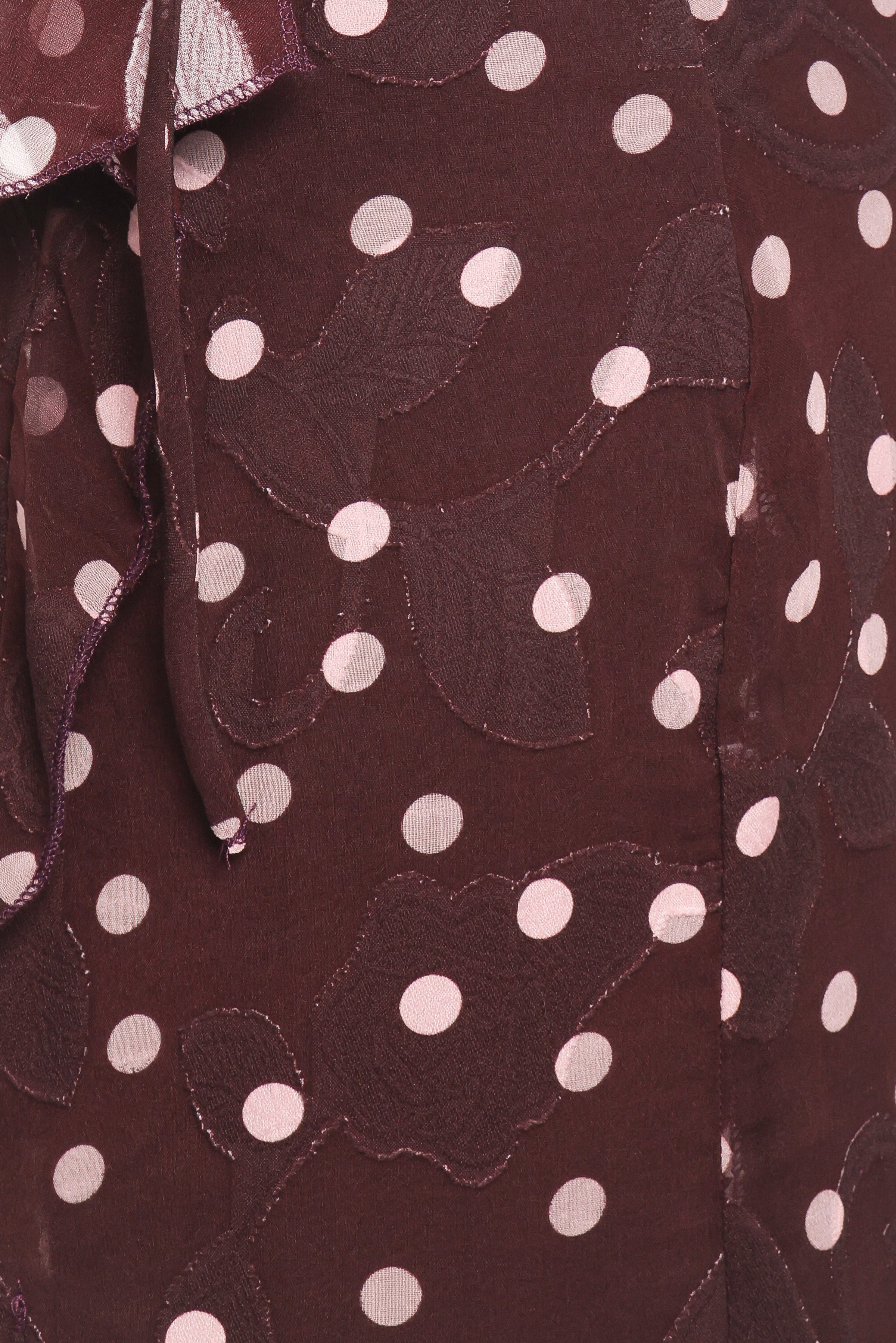 Petal and Pup USA DRESSES Delta Maxi Dress - Plum Polka Dot