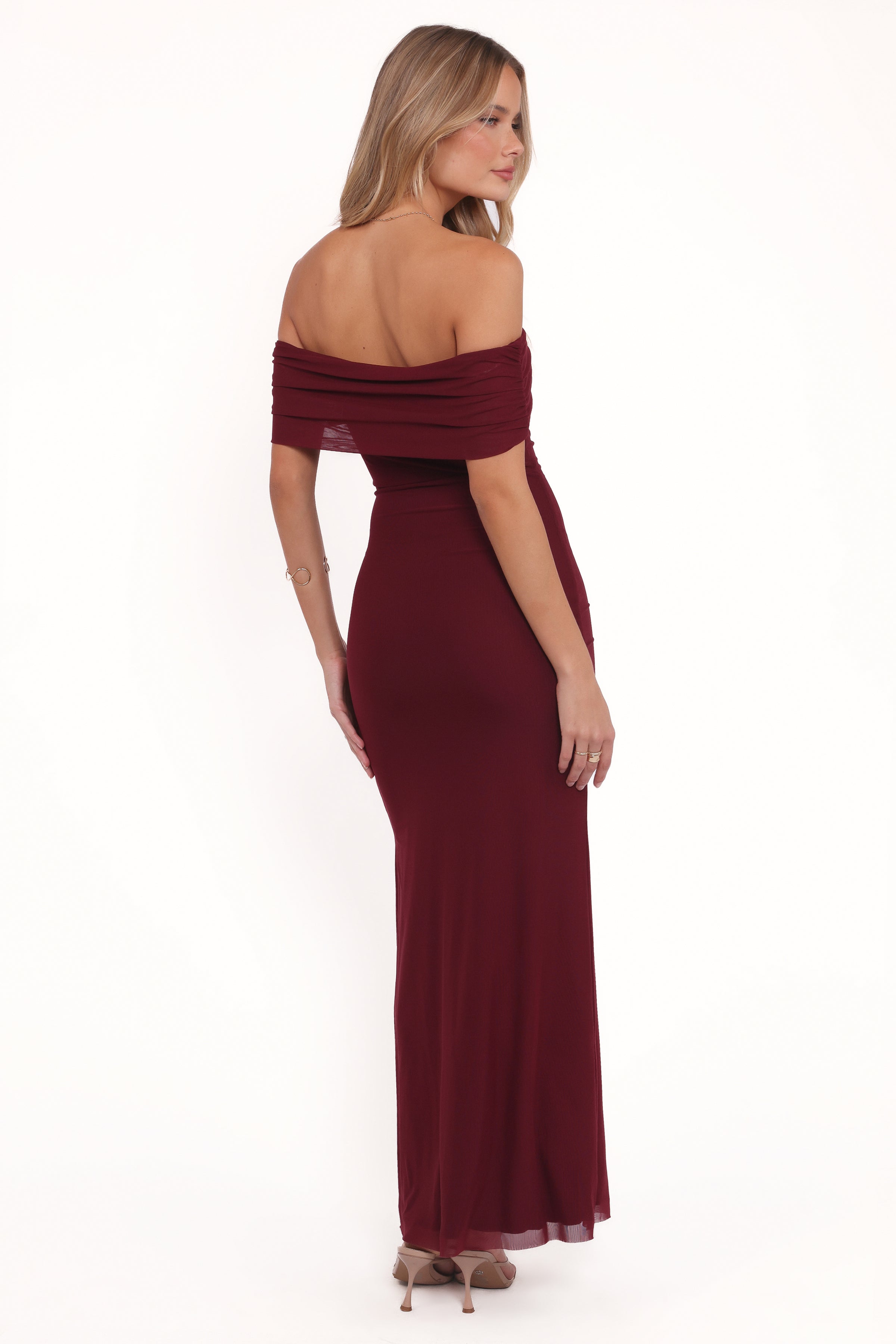 Petal and Pup USA DRESSES Desirae Maxi Dress - Burgundy