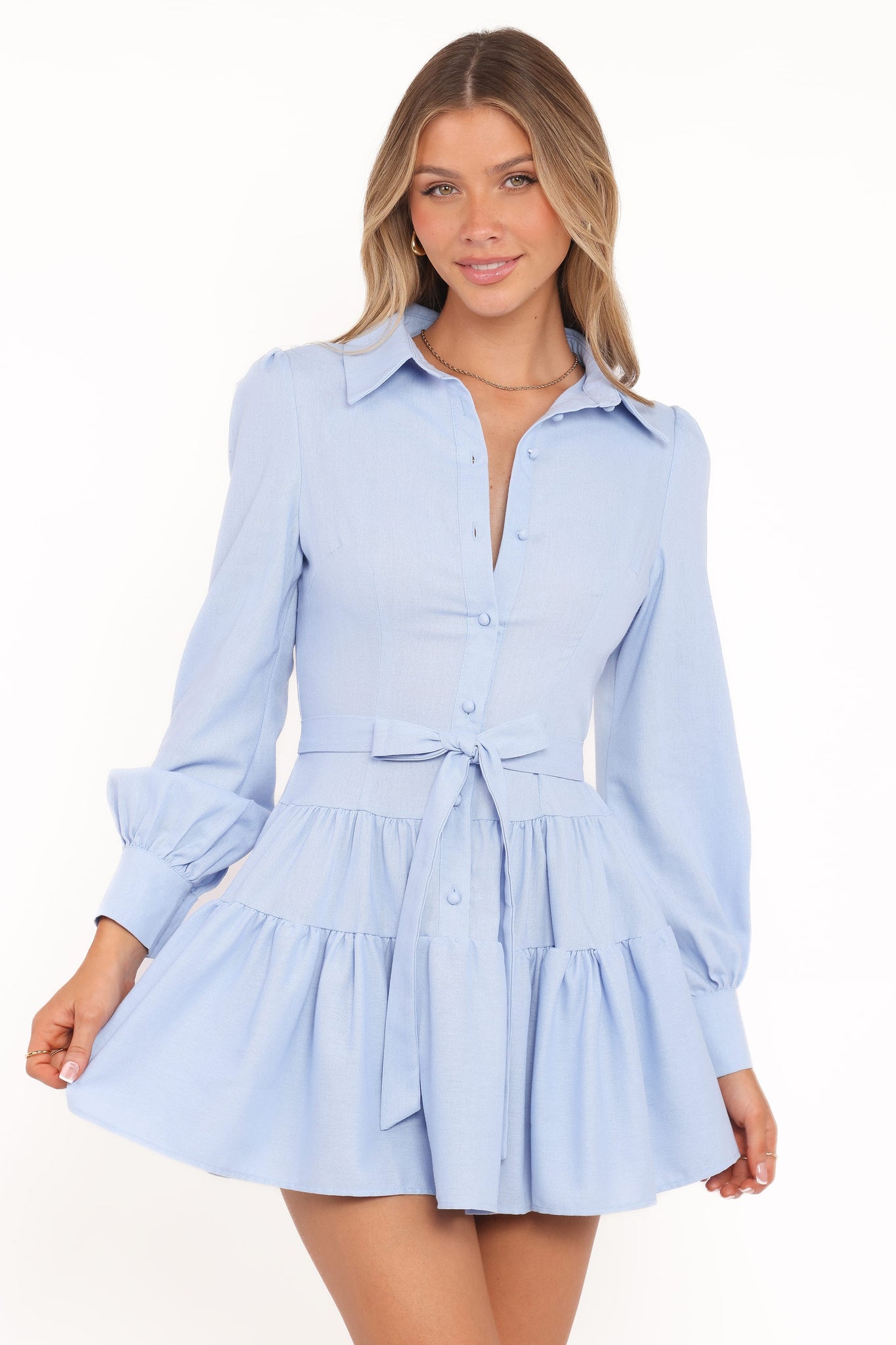 Diantha Long Sleeve Mini Dress