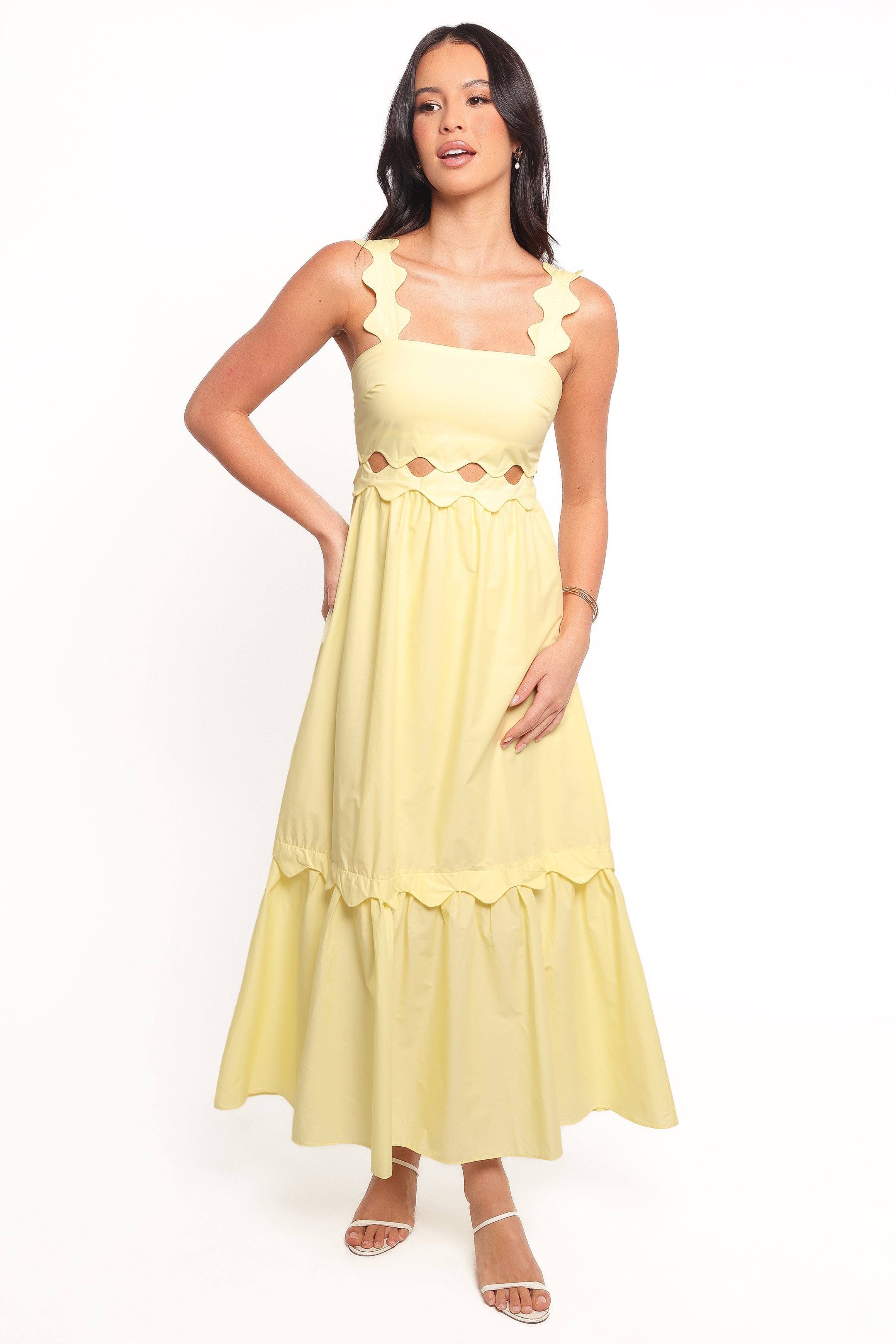 Petal and Pup USA DRESSES Dixie Maxi Dress - Yellow