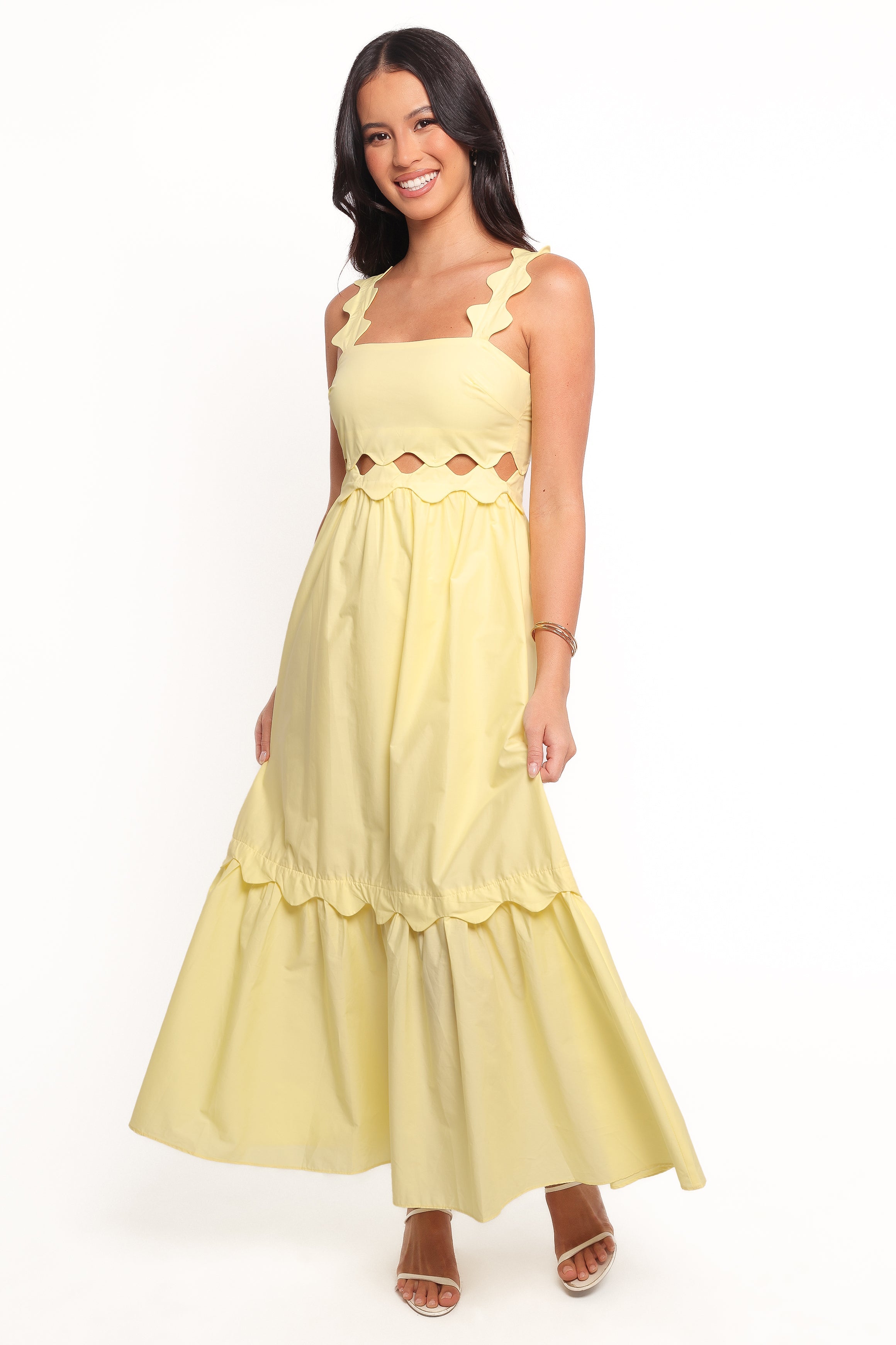 Petal and Pup USA DRESSES Dixie Maxi Dress - Yellow