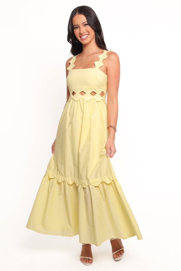 Petal and Pup USA DRESSES Dixie Maxi Dress - Yellow