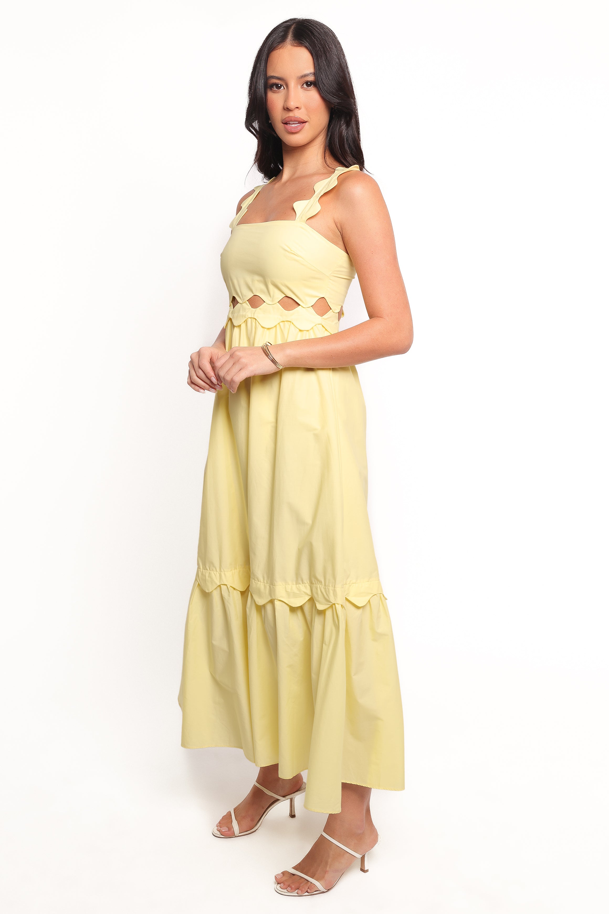 Petal and Pup USA DRESSES Dixie Maxi Dress - Yellow
