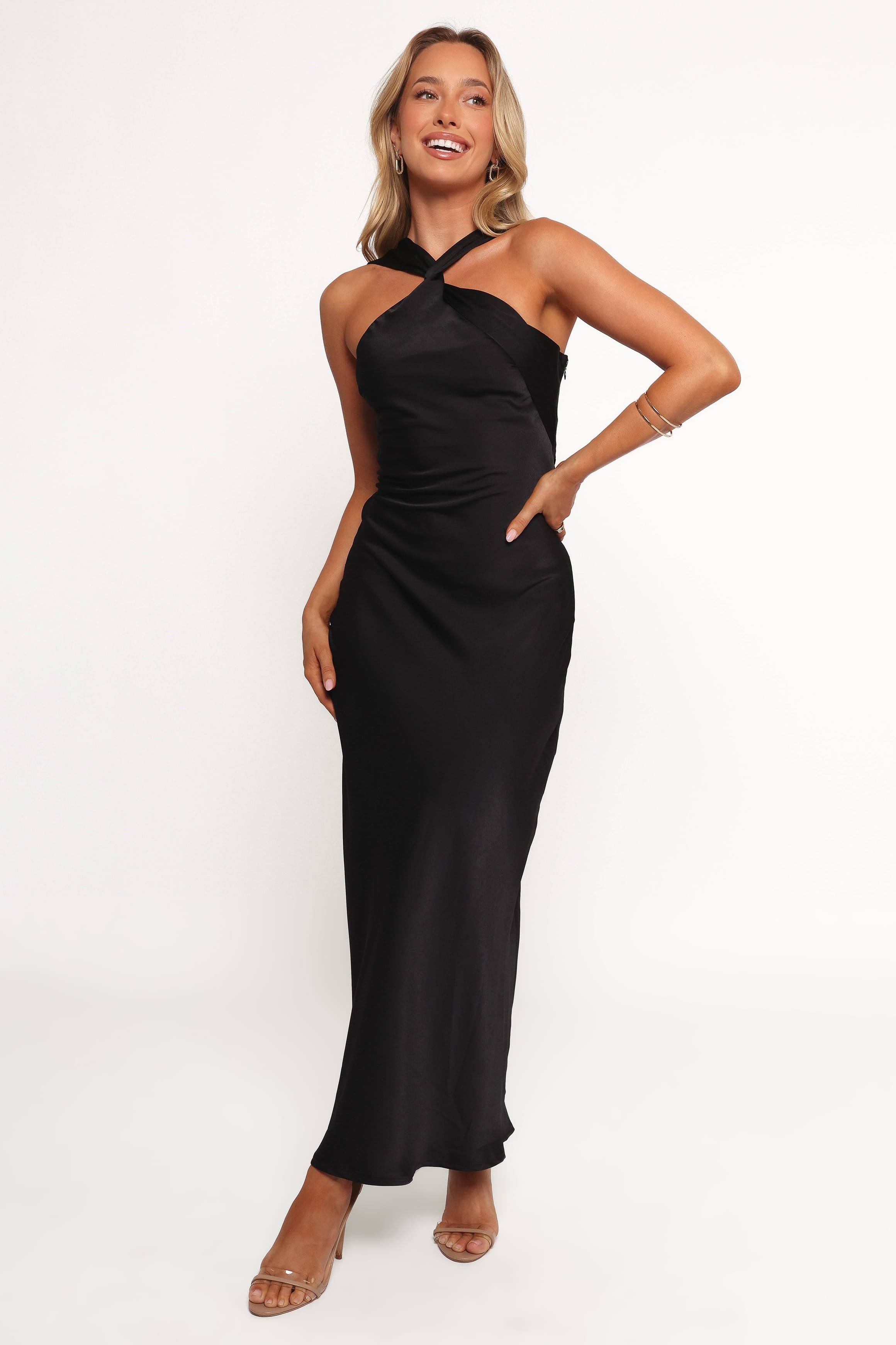 Donata Maxi Dress - Black | Petal & Pup USA