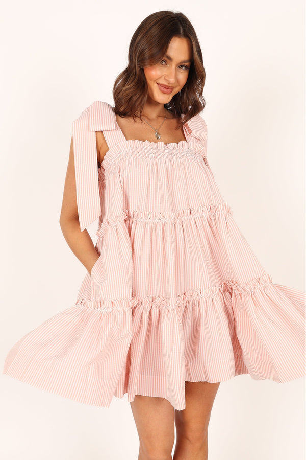 Petal and Pup USA DRESSES Doria Mini Dress - Pink