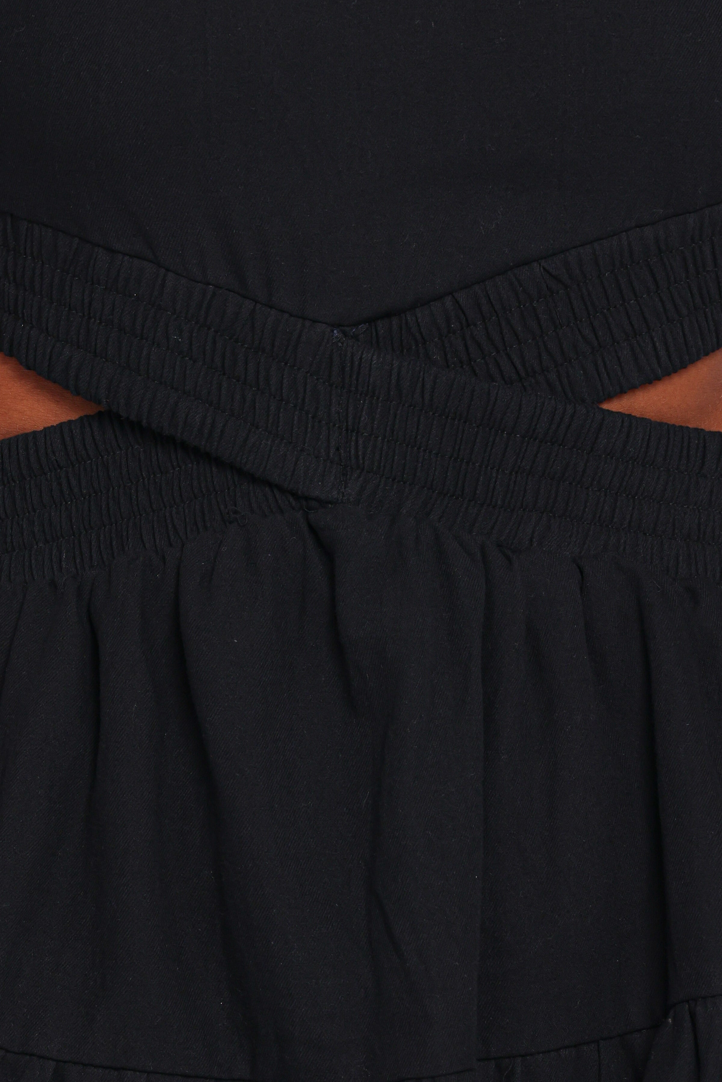 Petal and Pup USA DRESSES Doris Mini Dress - Black