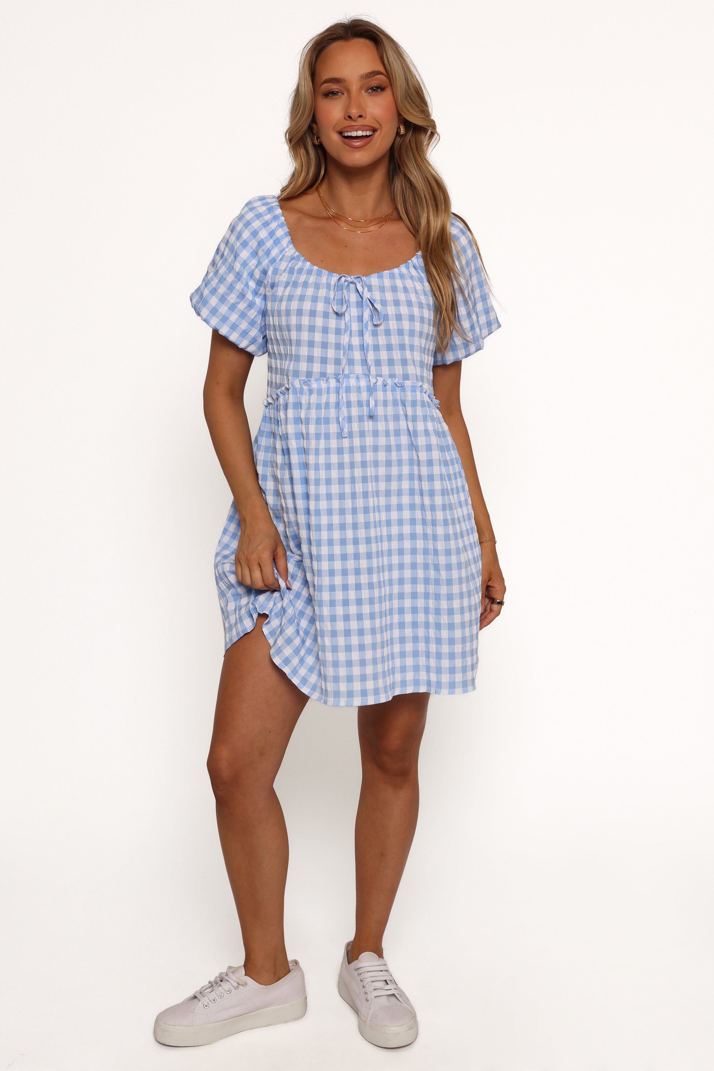Dorothea Mini Dress - Blue | Petal & Pup USA