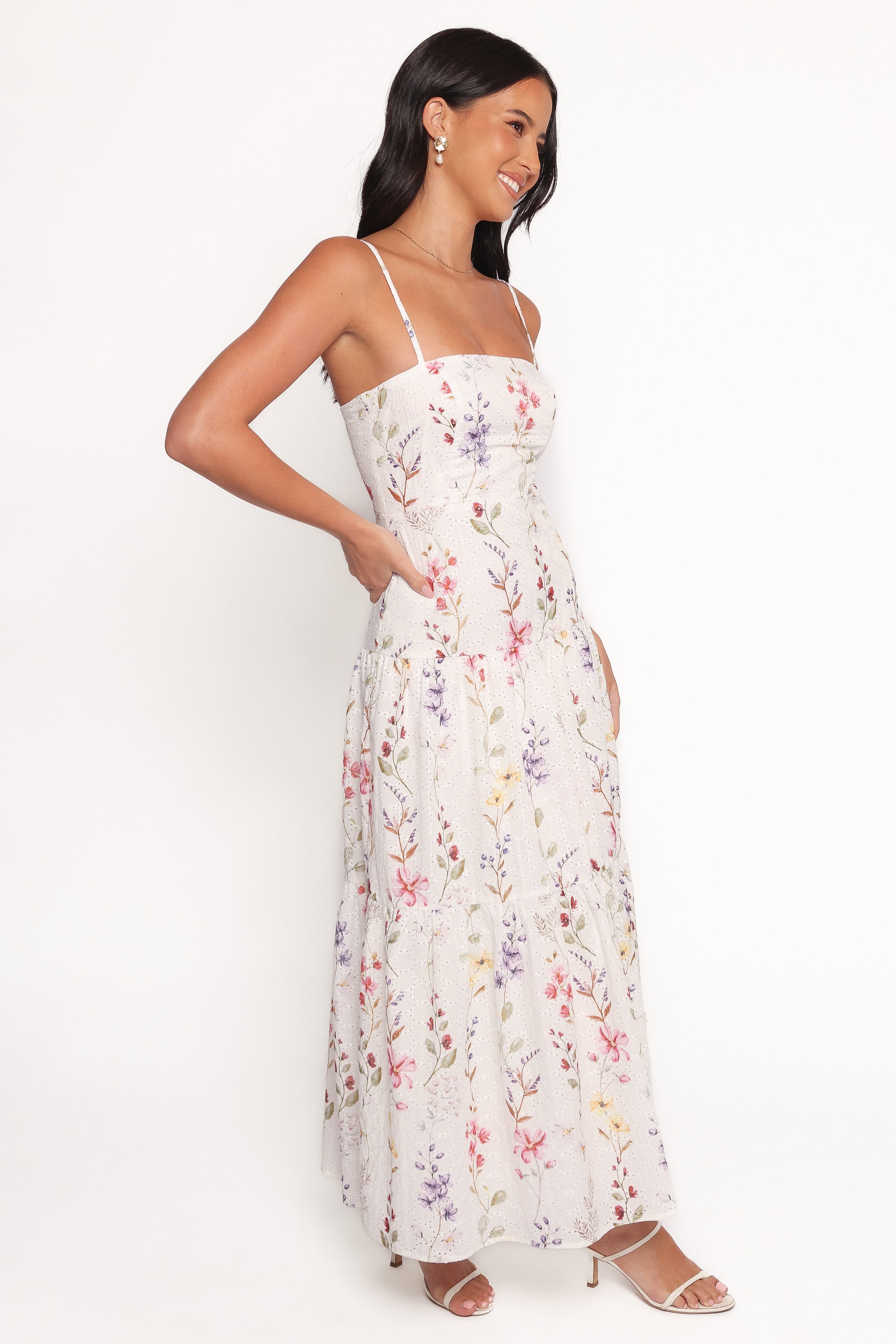 Petal and Pup USA DRESSES Edith Maxi Dress - Floral