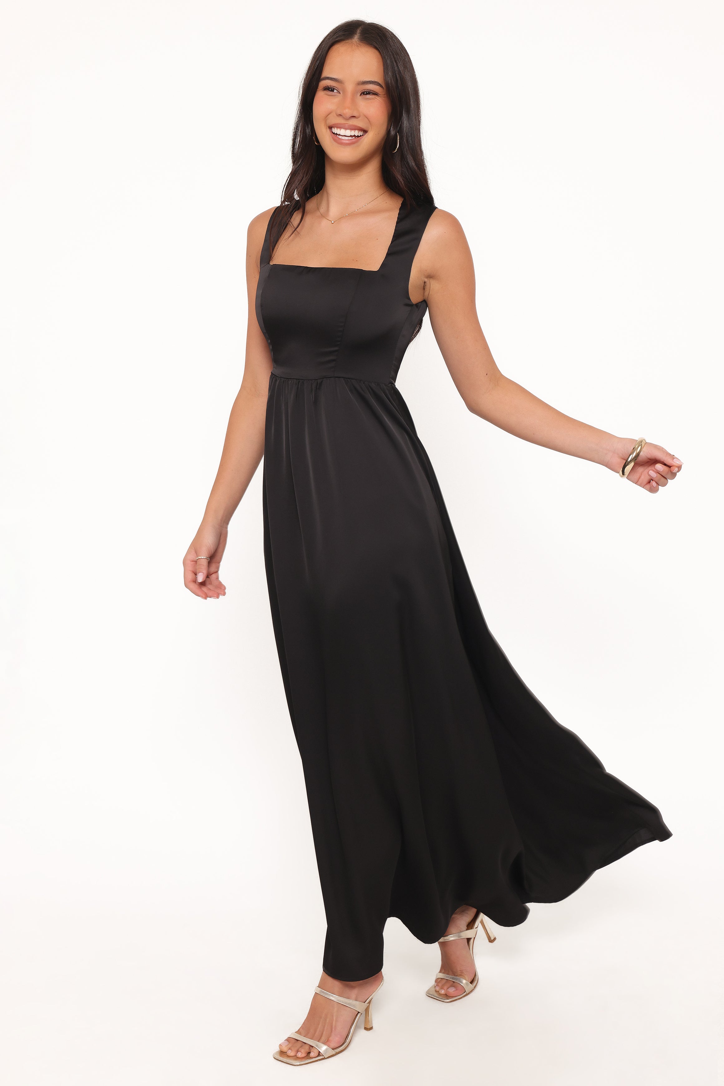 Petal and Pup USA DRESSES Elania Maxi Dress - Black