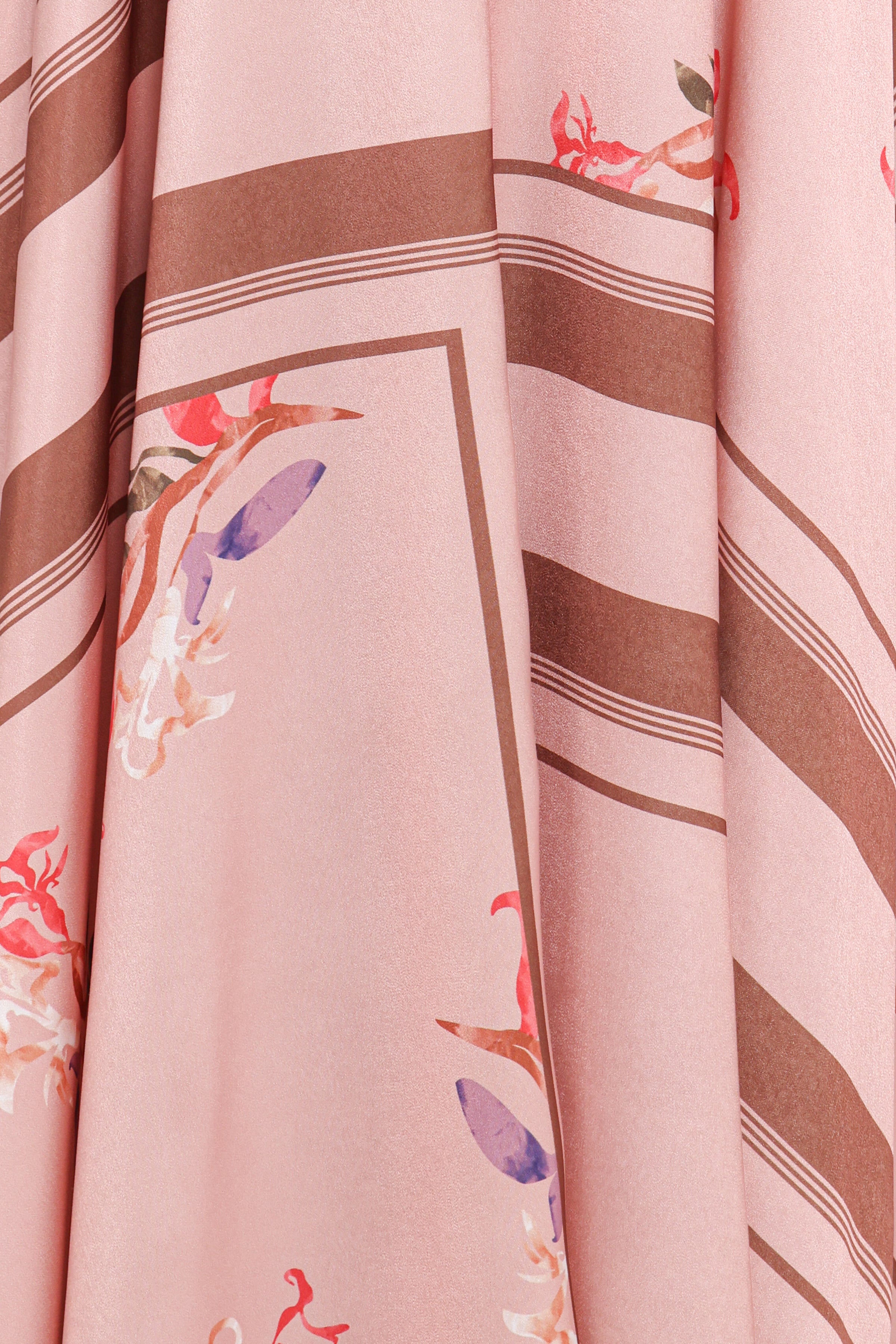 Petal and Pup USA DRESSES Elanor Maxi Dress - Pink Cocoa