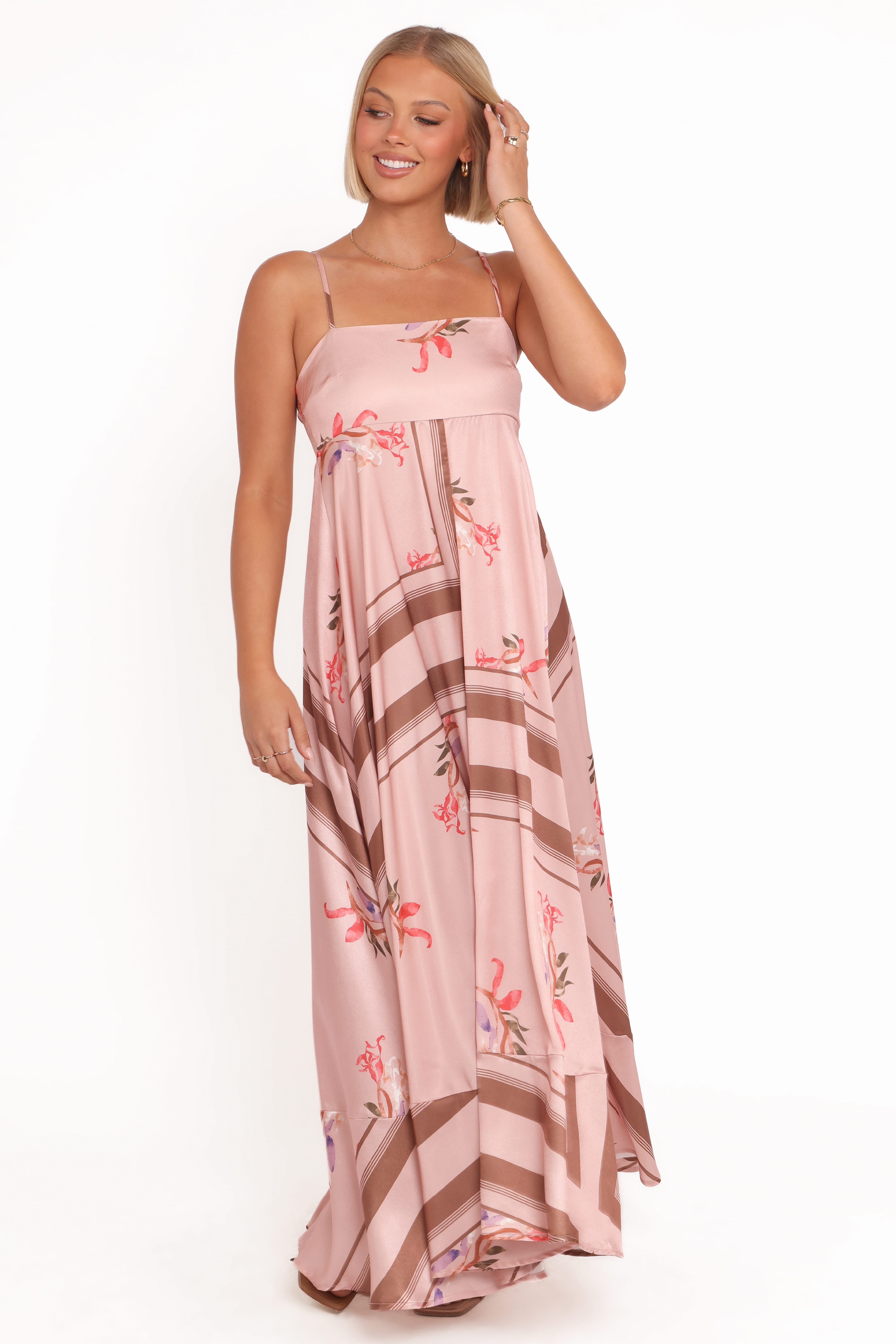 Elanor Maxi Dress - Pink Cocoa | Petal & Pup USA