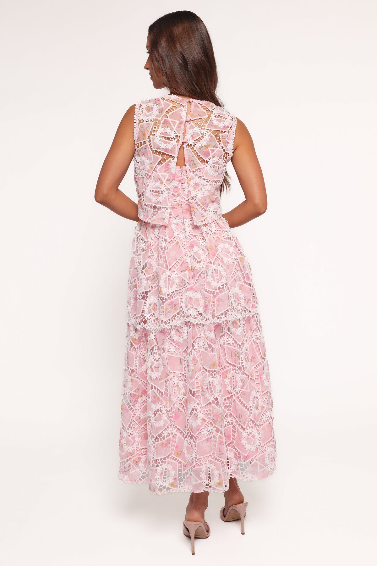 Eleanora Midi Dress - Pink Floral | Petal & Pup USA