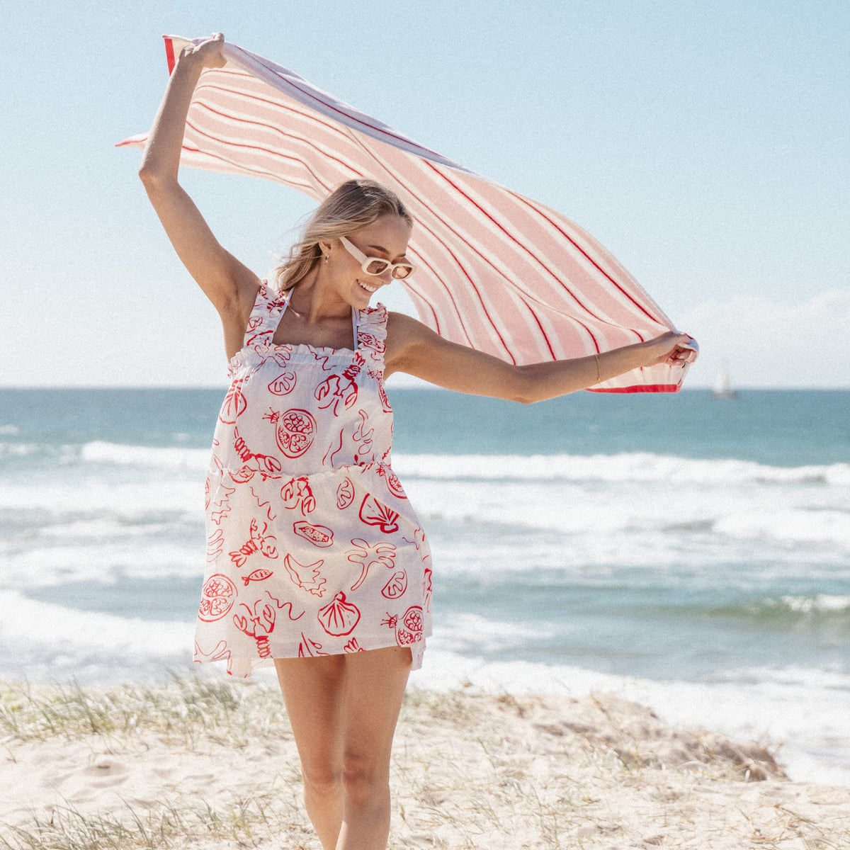 lobster mini dress Petal and Pup Women's Elena Mini Dress