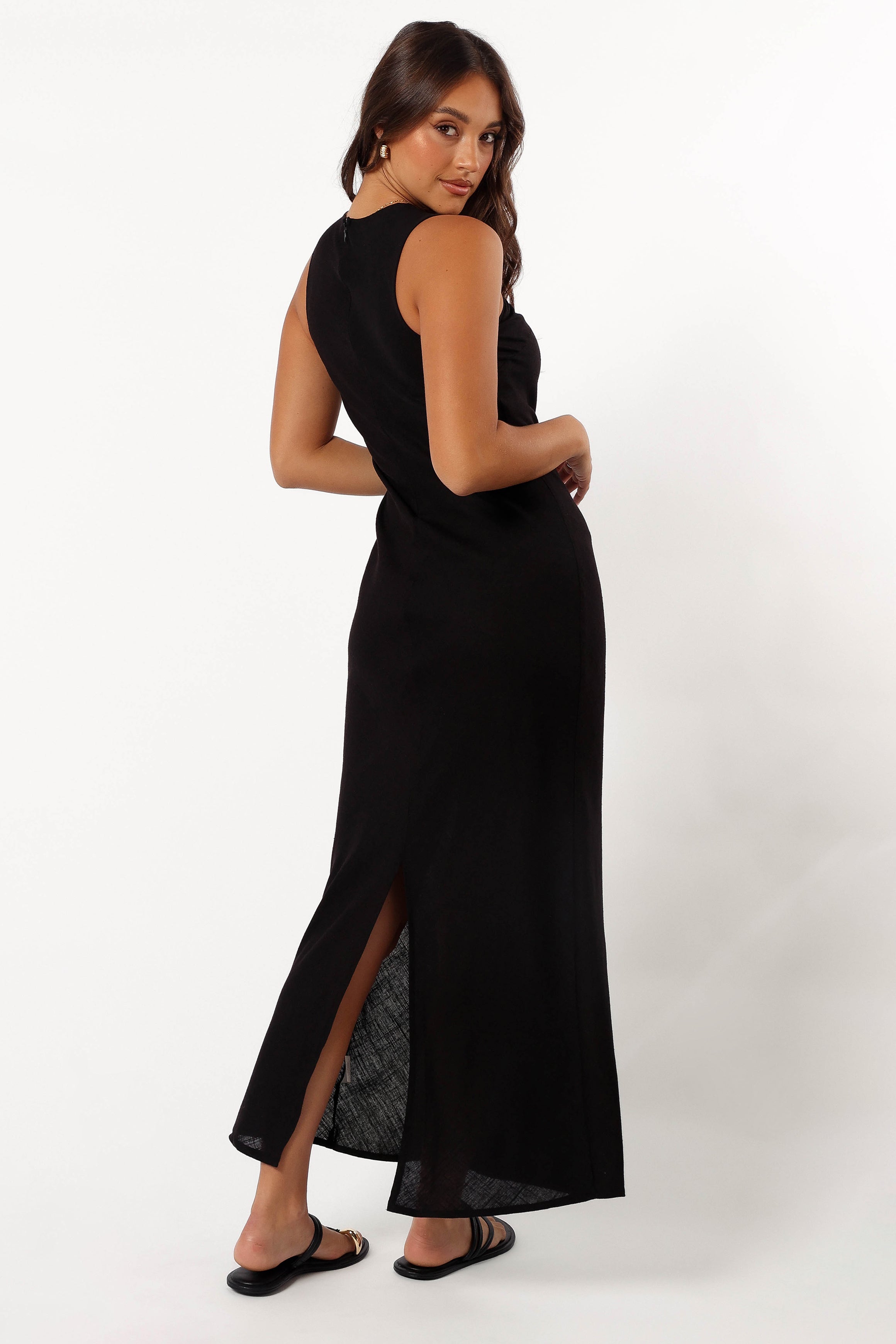 Petal and Pup USA DRESSES Ellis Maxi Dress - Black