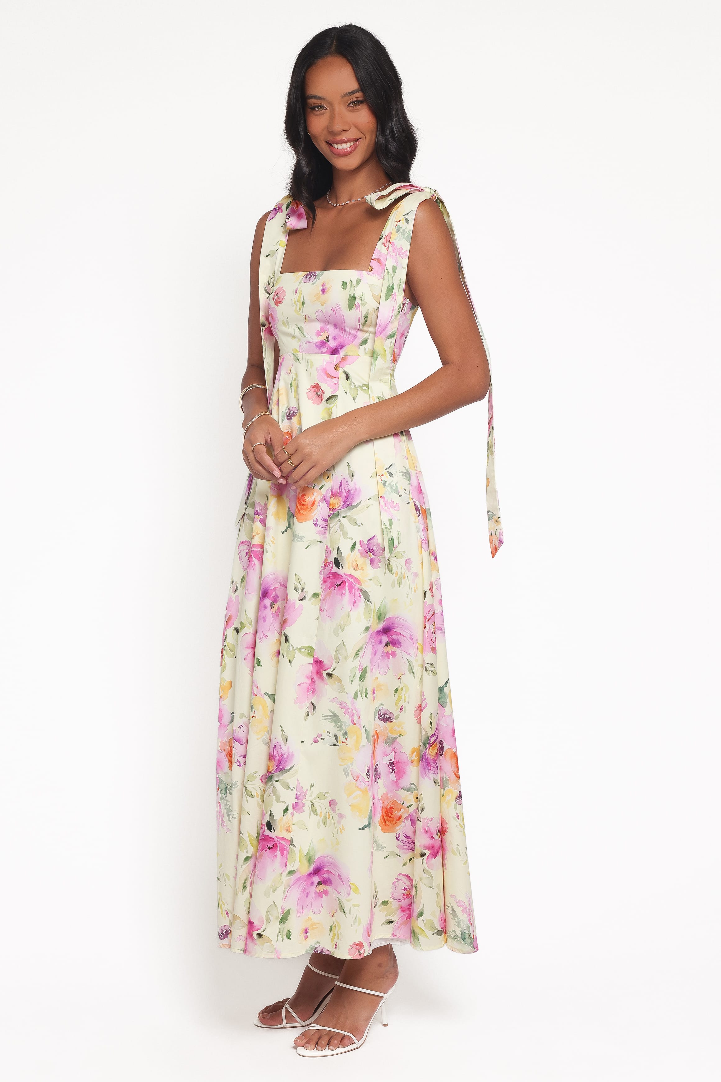 Petal and Pup USA DRESSES Ellody Maxi Dress - Yellow Petunia