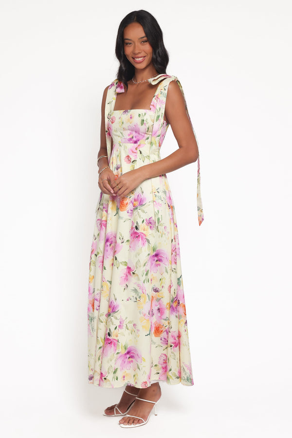 Petal and Pup USA DRESSES Ellody Maxi Dress - Yellow Petunia