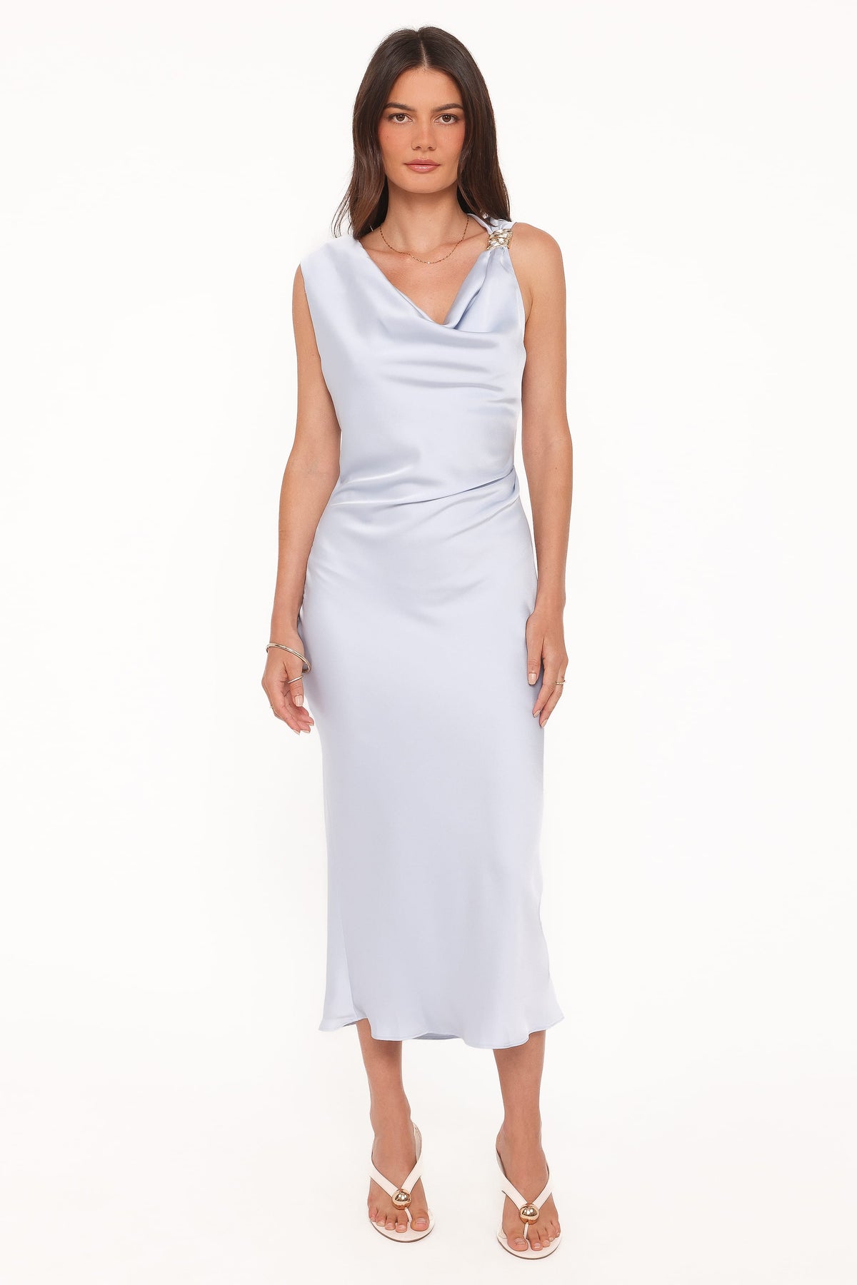 powder blue long dress Ellory Maxi Dress - Powder Blue