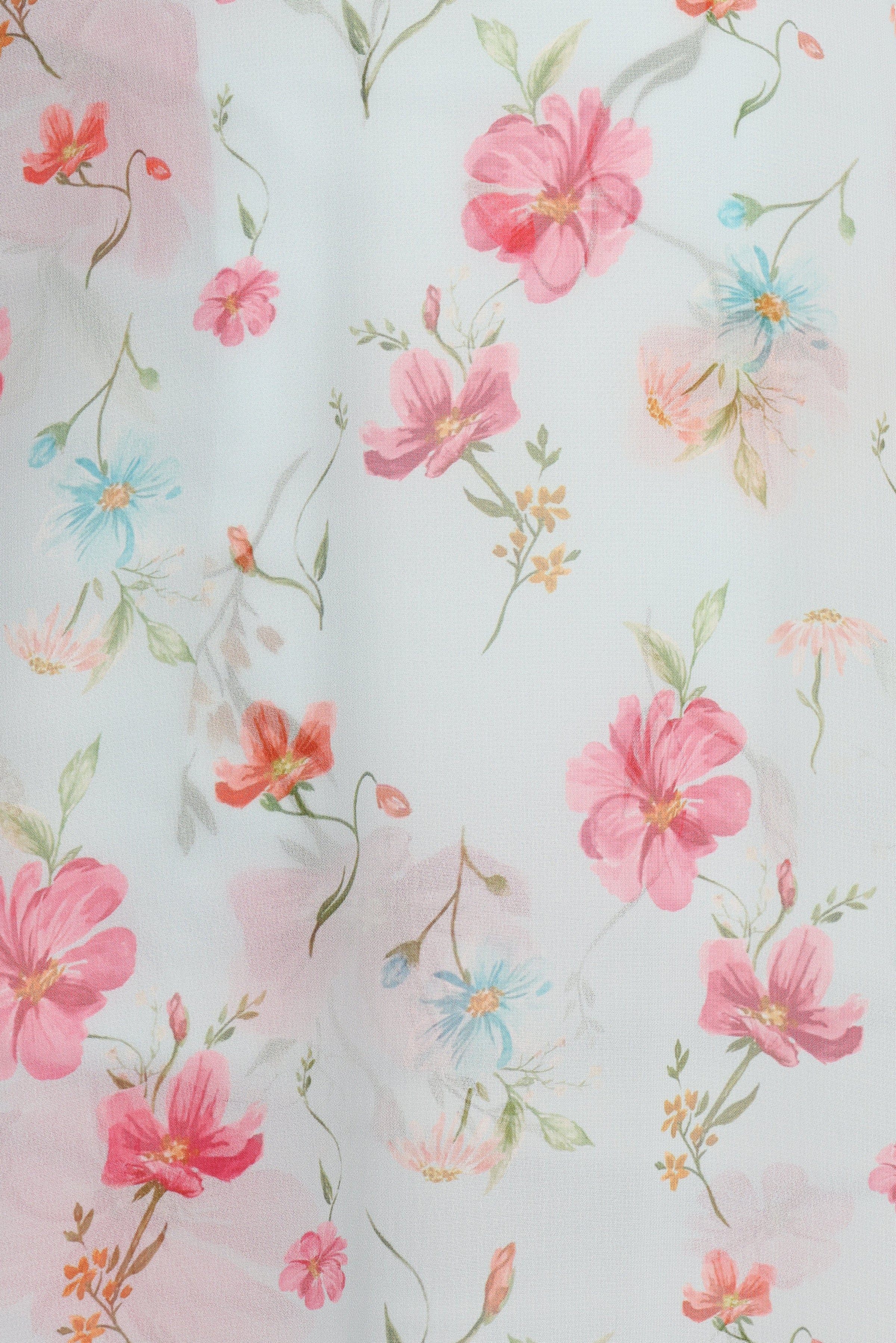 Petal and Pup USA DRESSES Eloisa Maxi Dress - Blue Floral