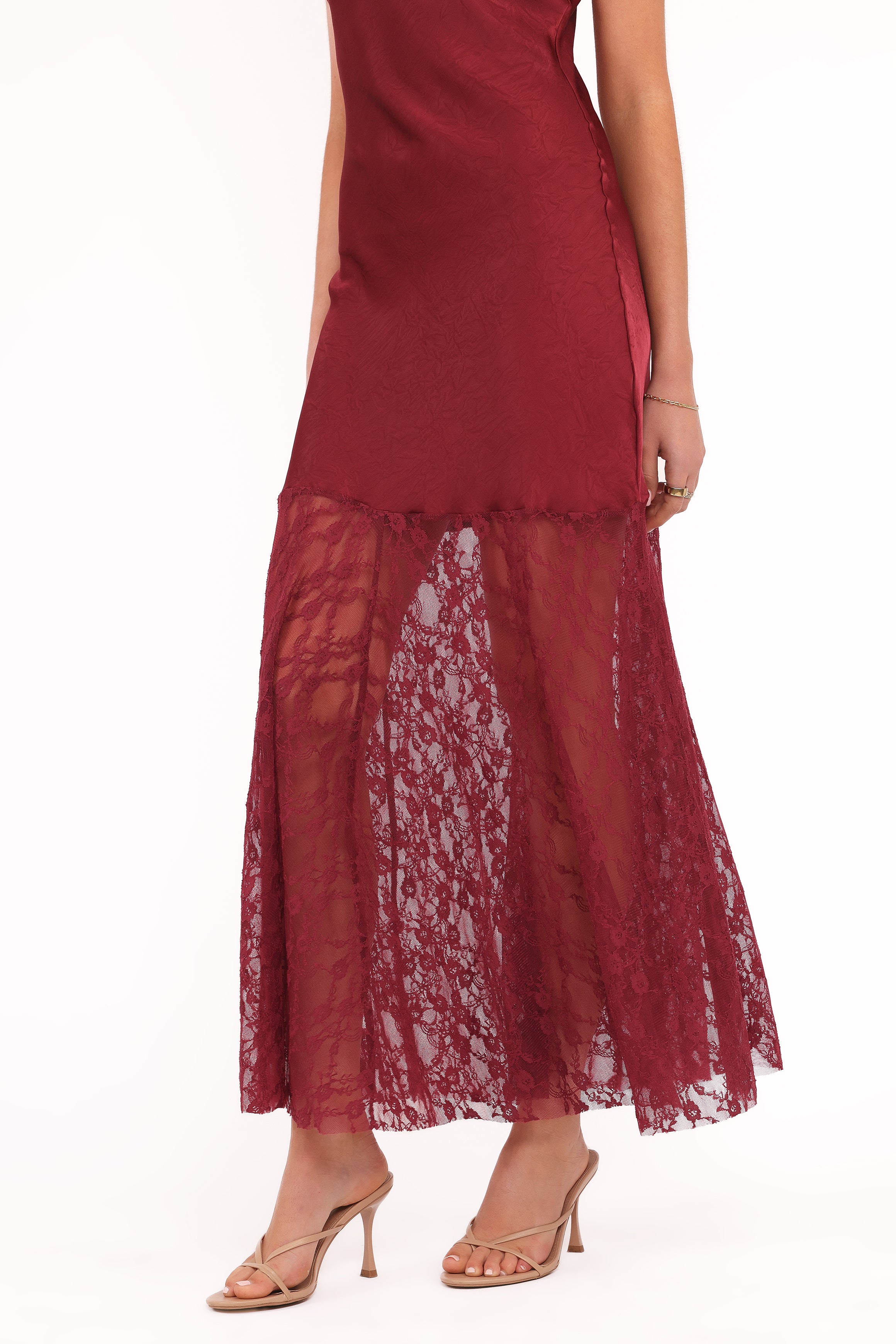Petal and Pup USA DRESSES Elowyn Maxi Dress - Cherry