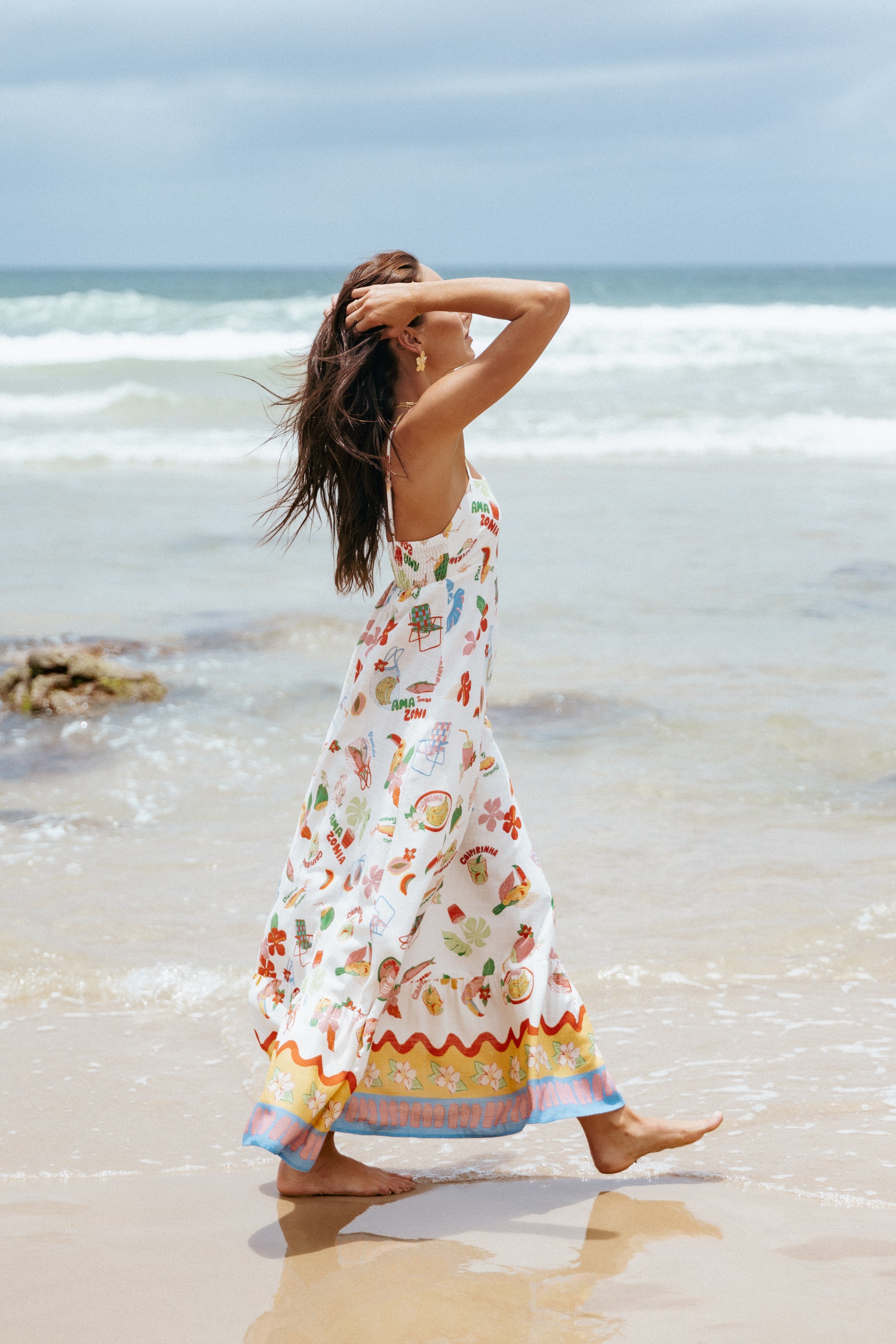 Petal and Pup USA DRESSES Else Maxi Dress - Alfresco (Hold for Rack)