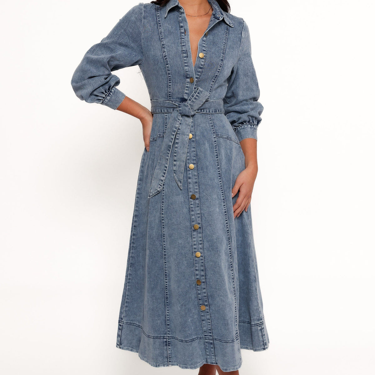 Emberly Long Sleeve Maxi Dress