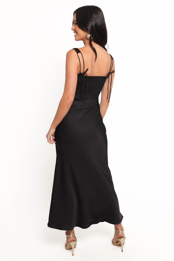 Petal and Pup USA DRESSES Emile Midi Dress - Black