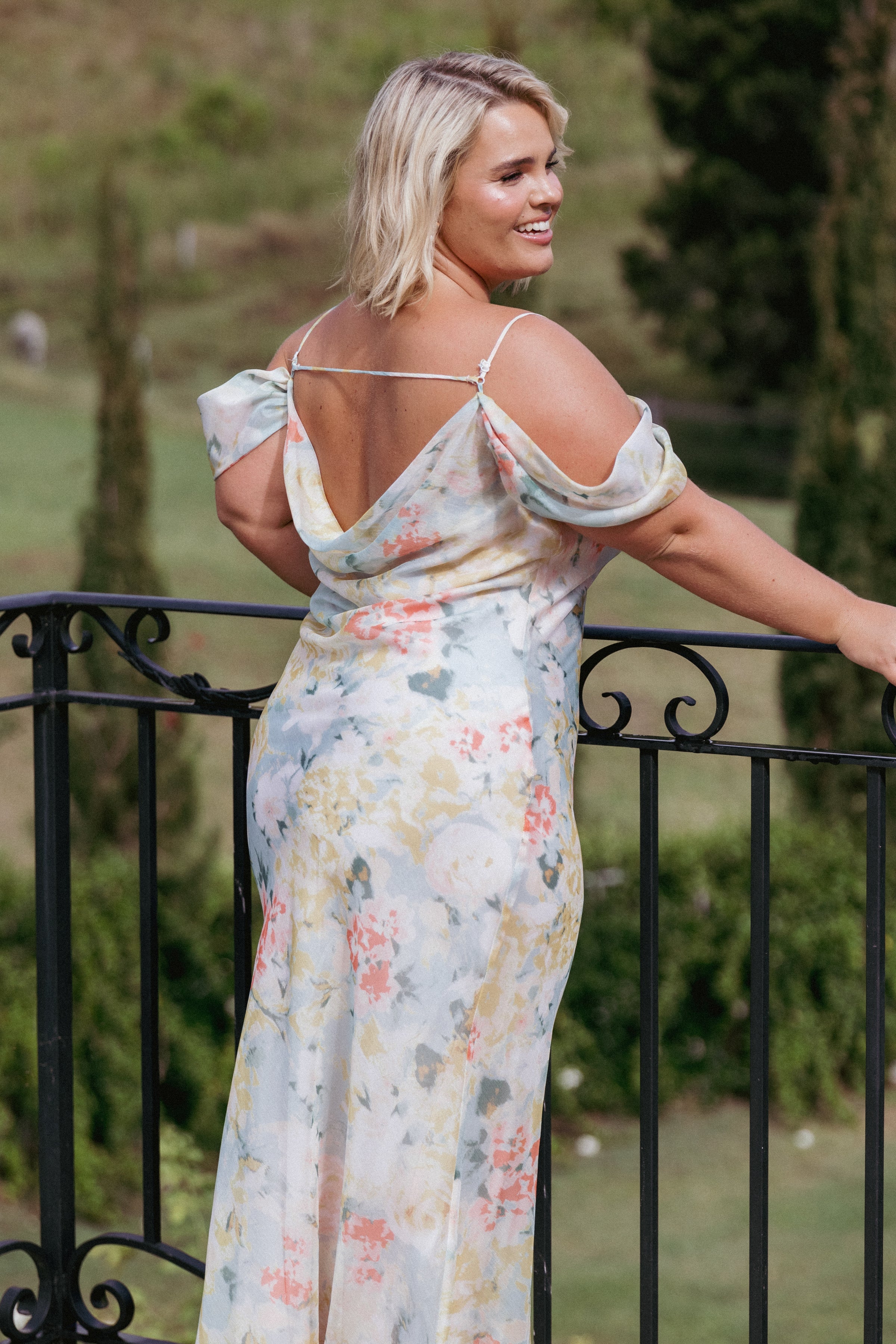 Petal and Pup USA DRESSES Esther Midi Dress - Multi