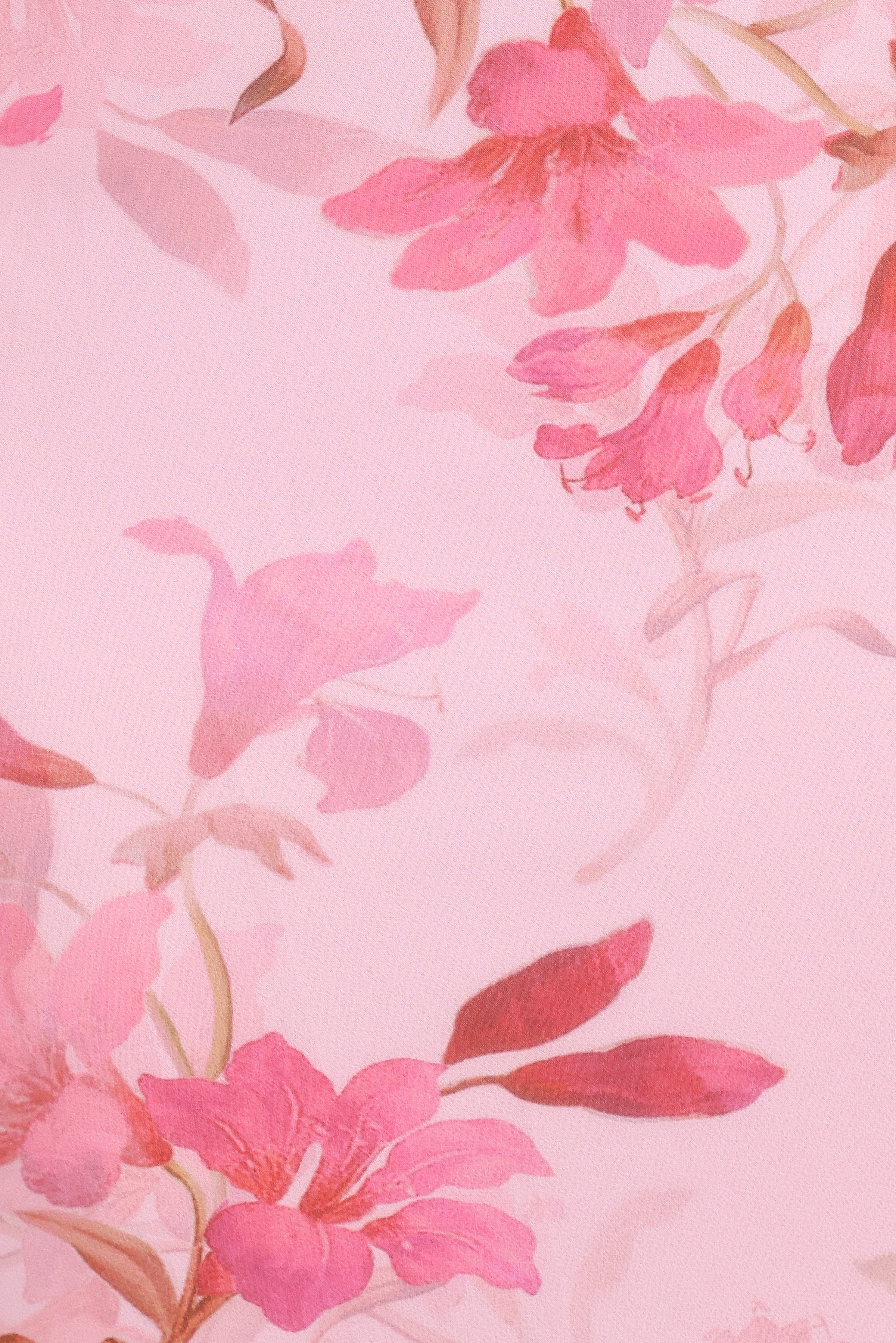 Petal and Pup USA DRESSES Esther Midi Dress - Pink Floral