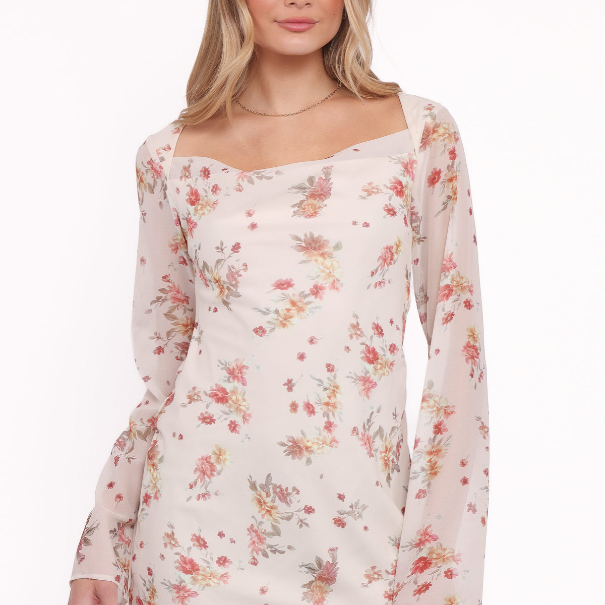 Petal and Pup Women's Everlyn Long Sleeve Mini Dress