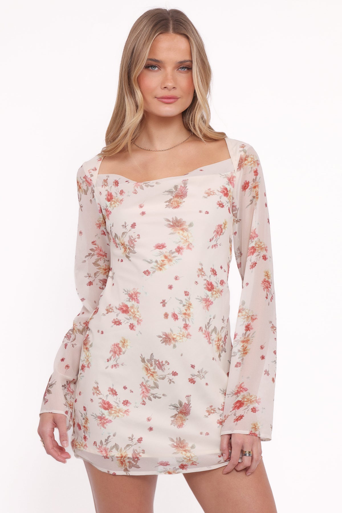 Petal and Pup Women's Everlyn Long Sleeve Mini Dress