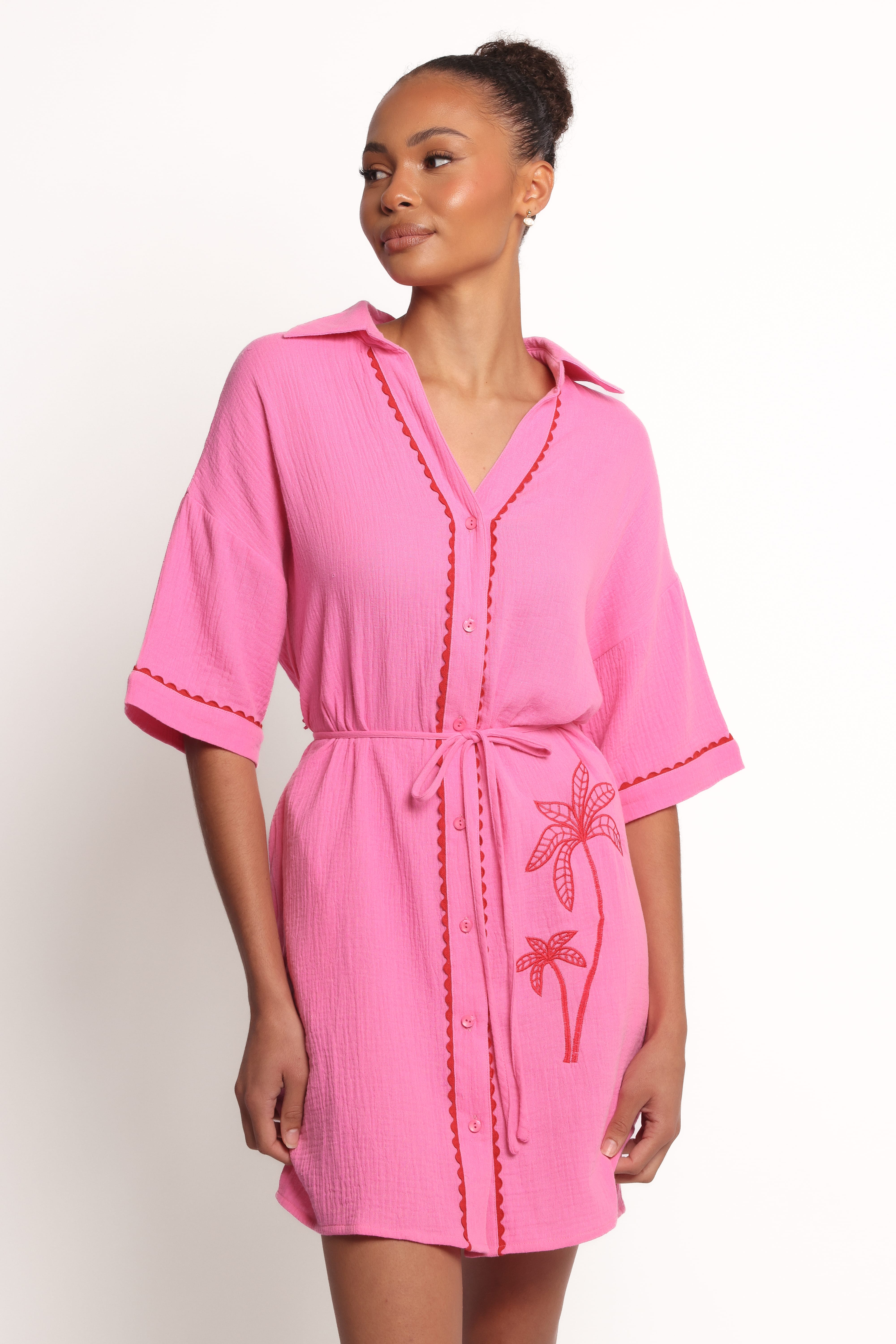 Fabiola Mini Dress - Pink | Petal & Pup USA