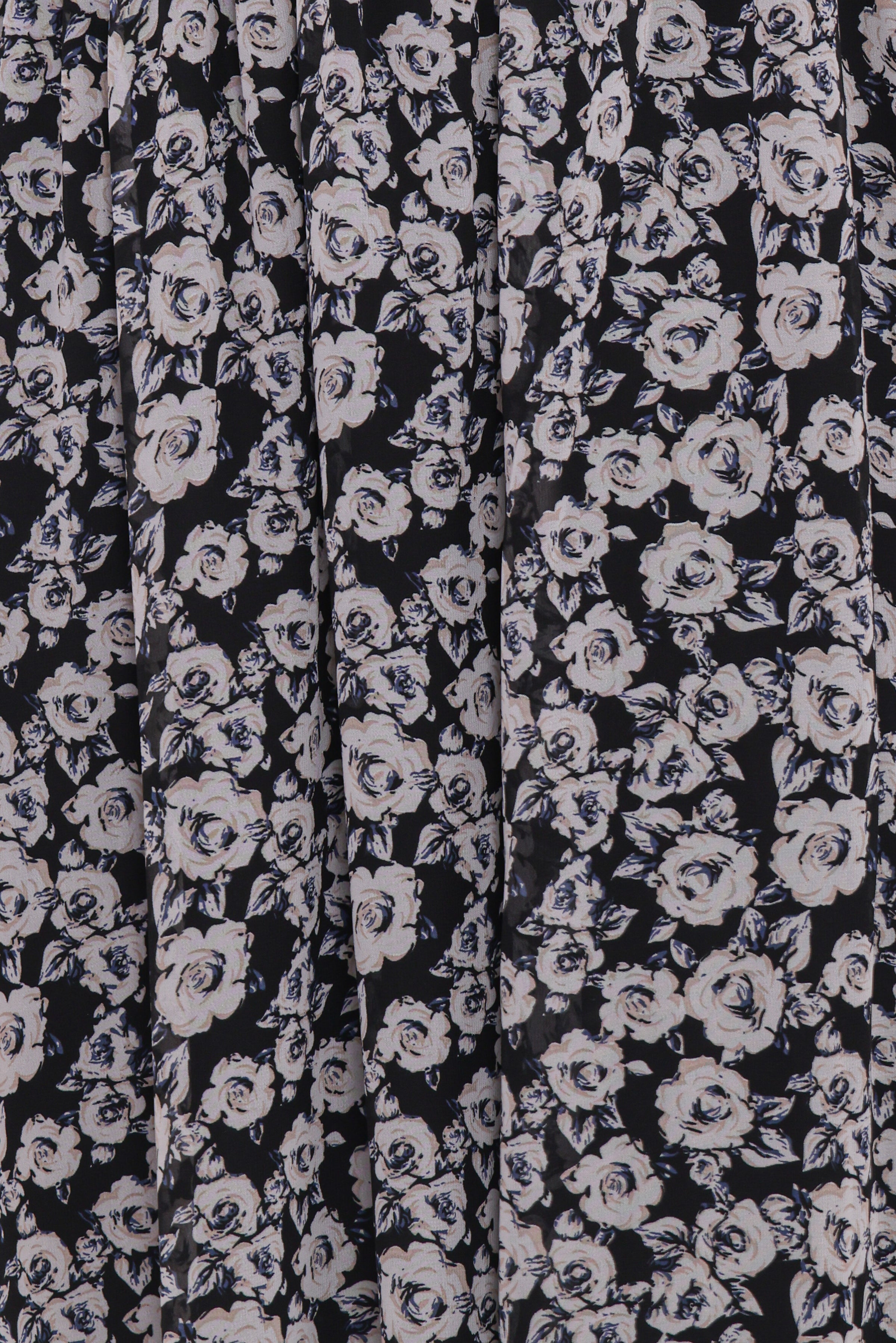 Petal and Pup USA DRESSES Faith Long Sleeve Maxi Dress - Black Floral