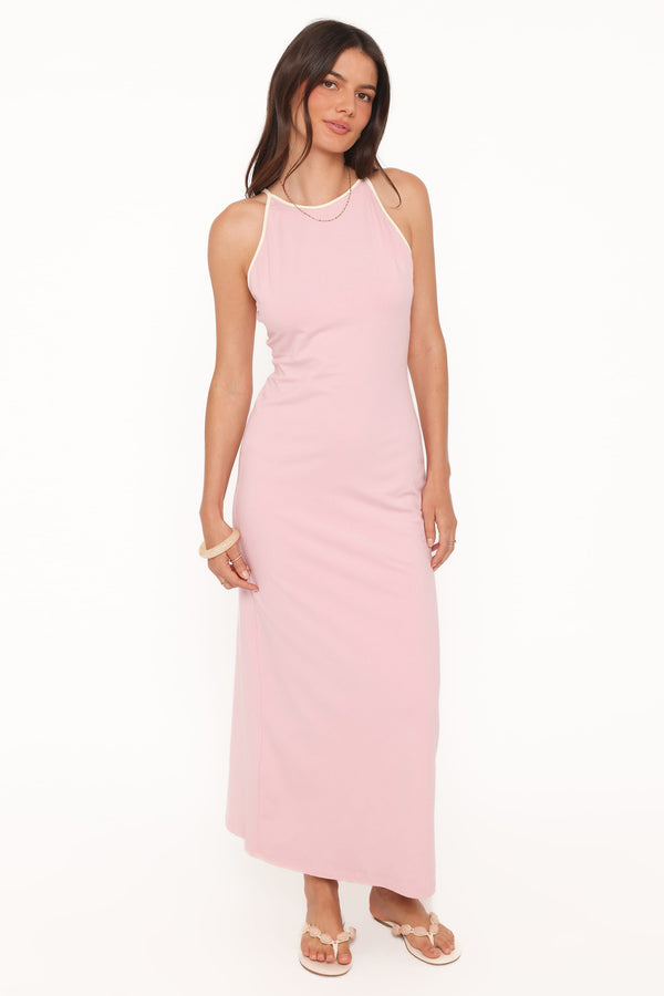 Petal and Pup USA DRESSES Fiona Maxi Dress - Pink