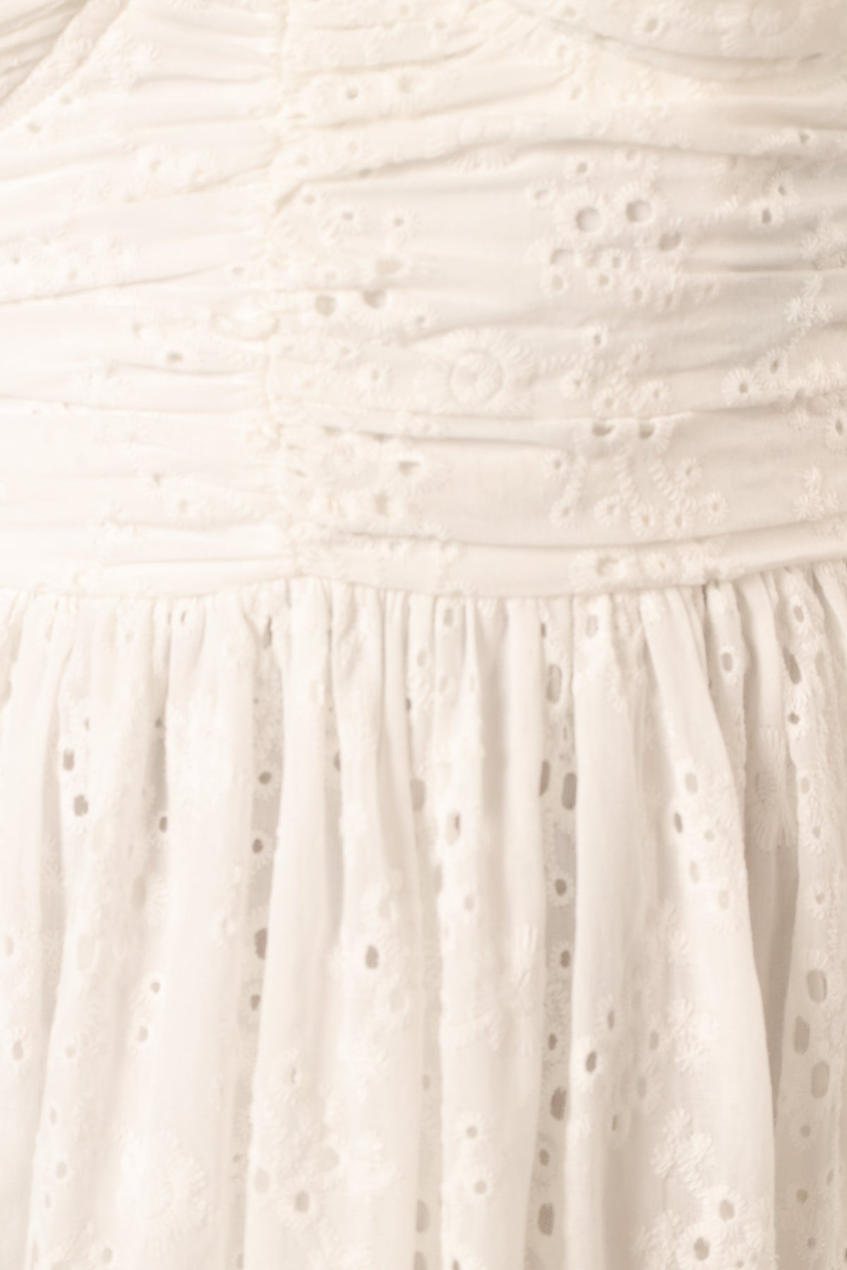 white corset petal linen maxi dress Fiora Maxi Dress - White