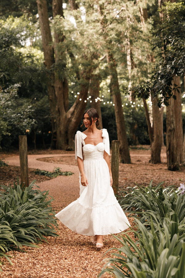 Laurel Dress - White