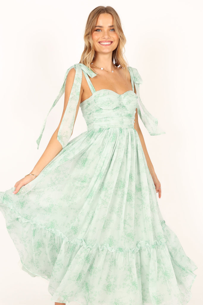 Fedde Midi Dress - Petal Soleil