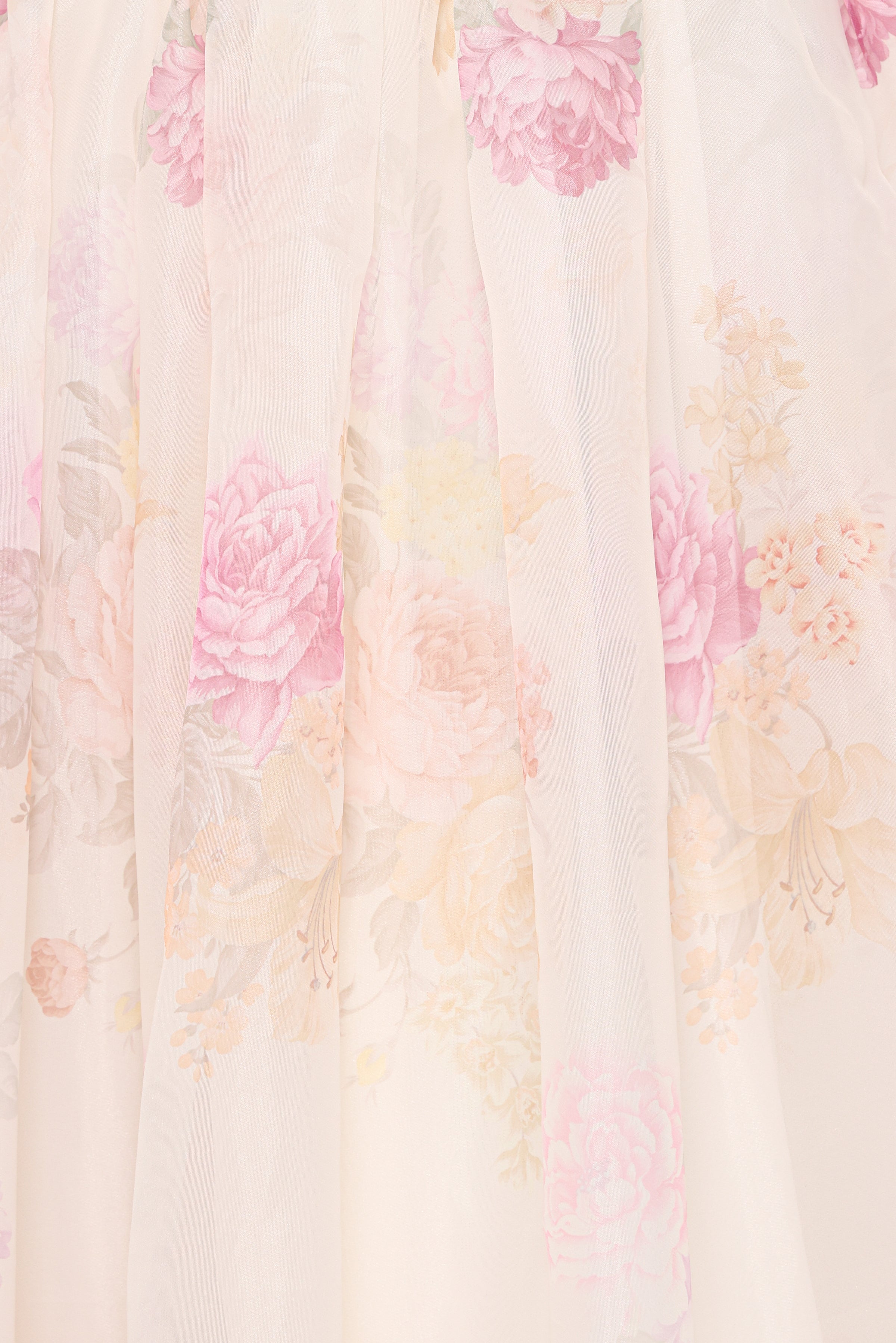 Petal and Pup USA DRESSES Floret Midi Dress - Yellow Floral