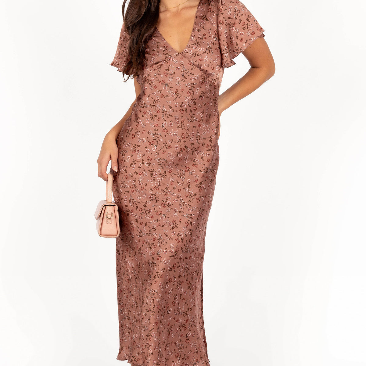 Flossy Maxi Dress - Mauve | Petal & Pup USA