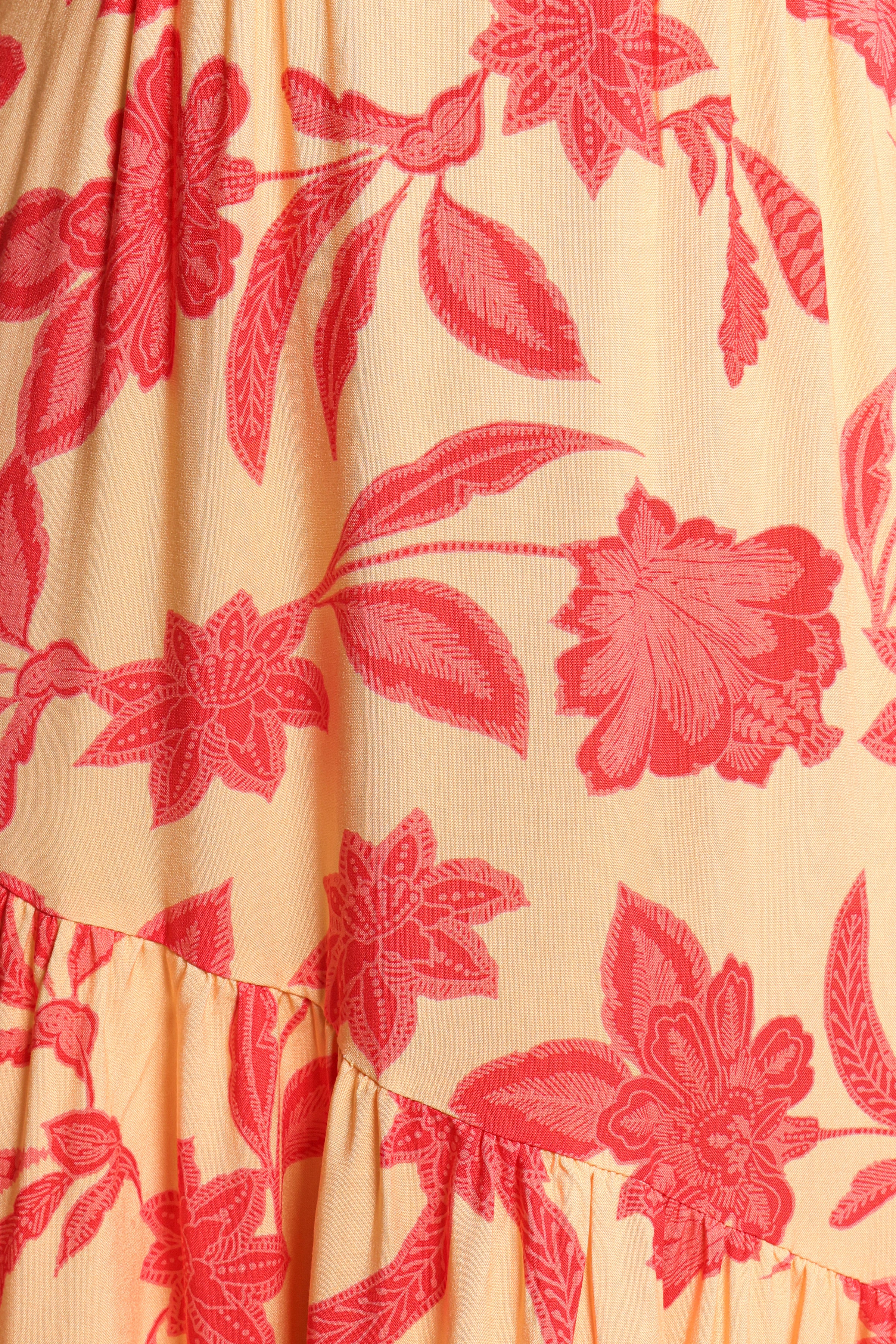 Petal and Pup USA DRESSES Forbes Maxi Dress - Red Floral