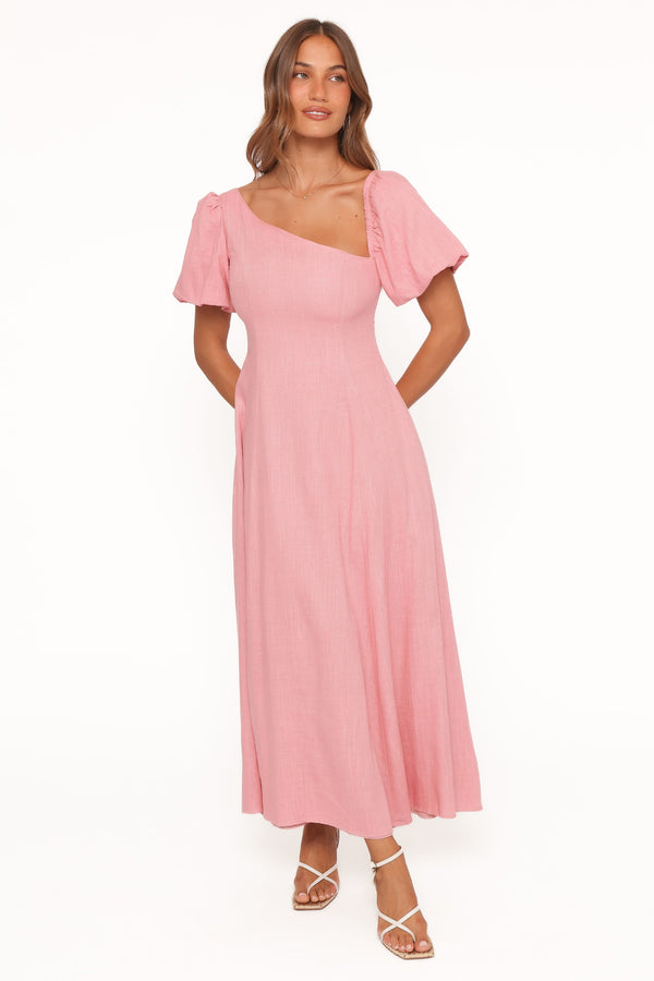 Linda Midi Dress - Butter Yellow